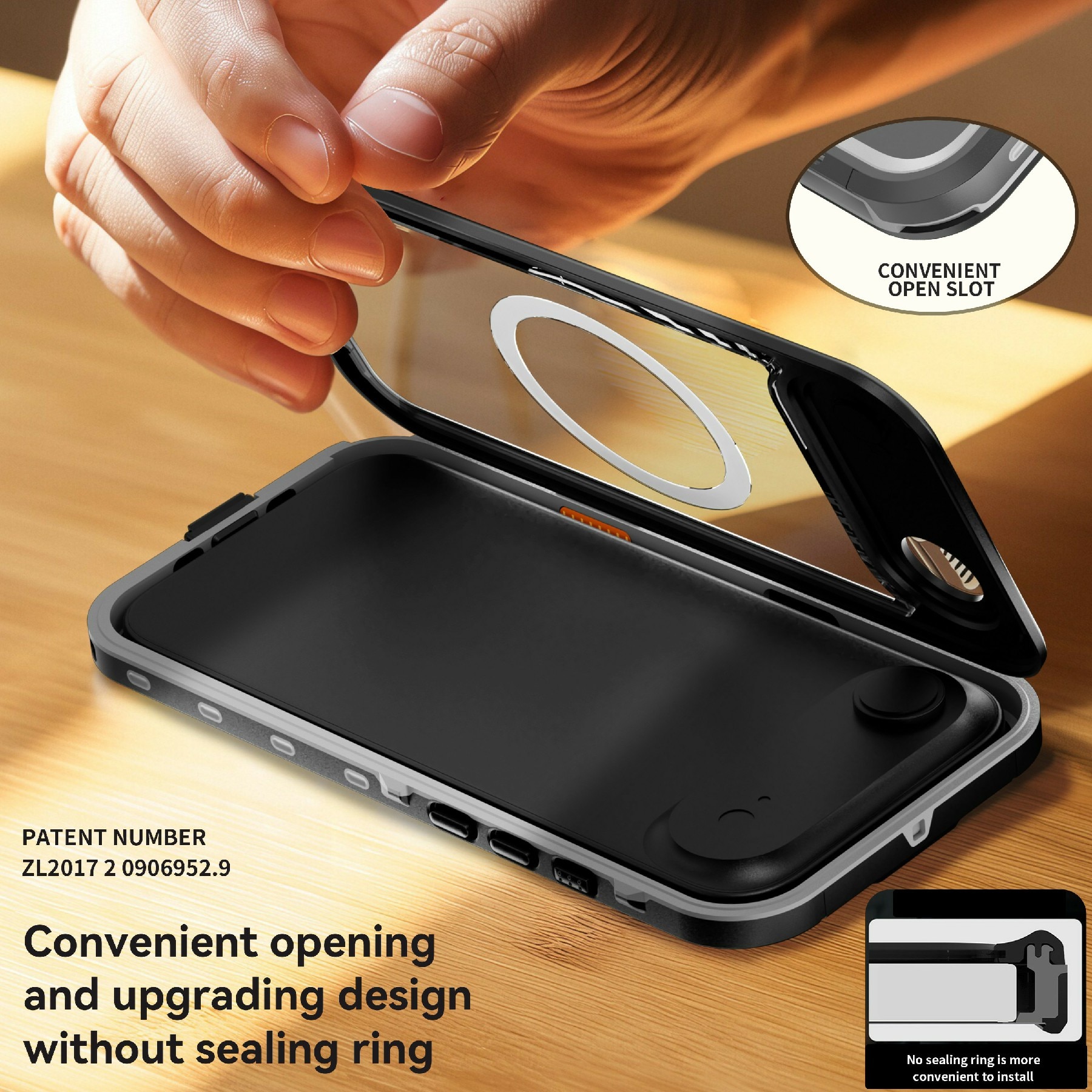 iPhone 17 Air Waterdichte Case transparant