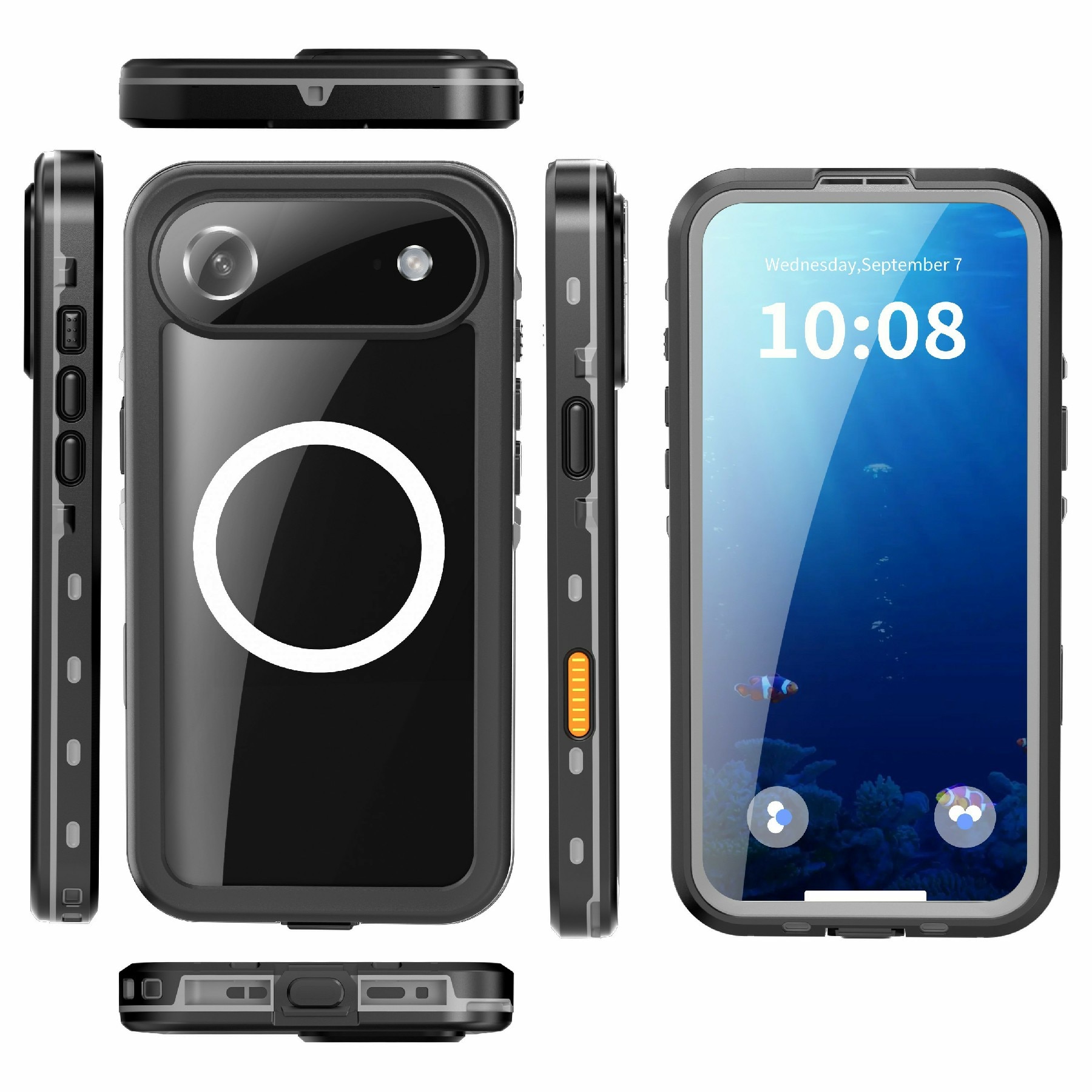 iPhone 17 Air Waterdichte Case transparant