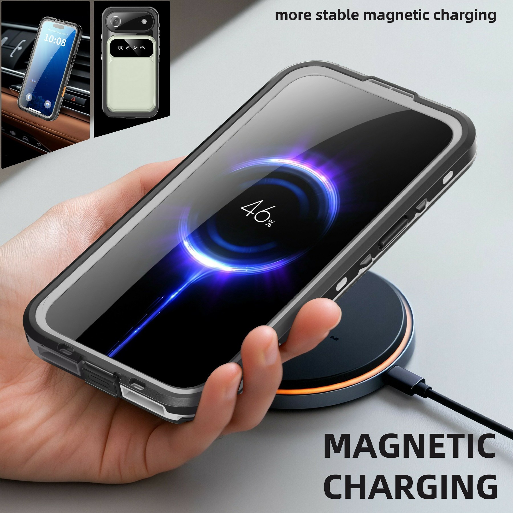 iPhone 17 Air Waterdichte Case transparant