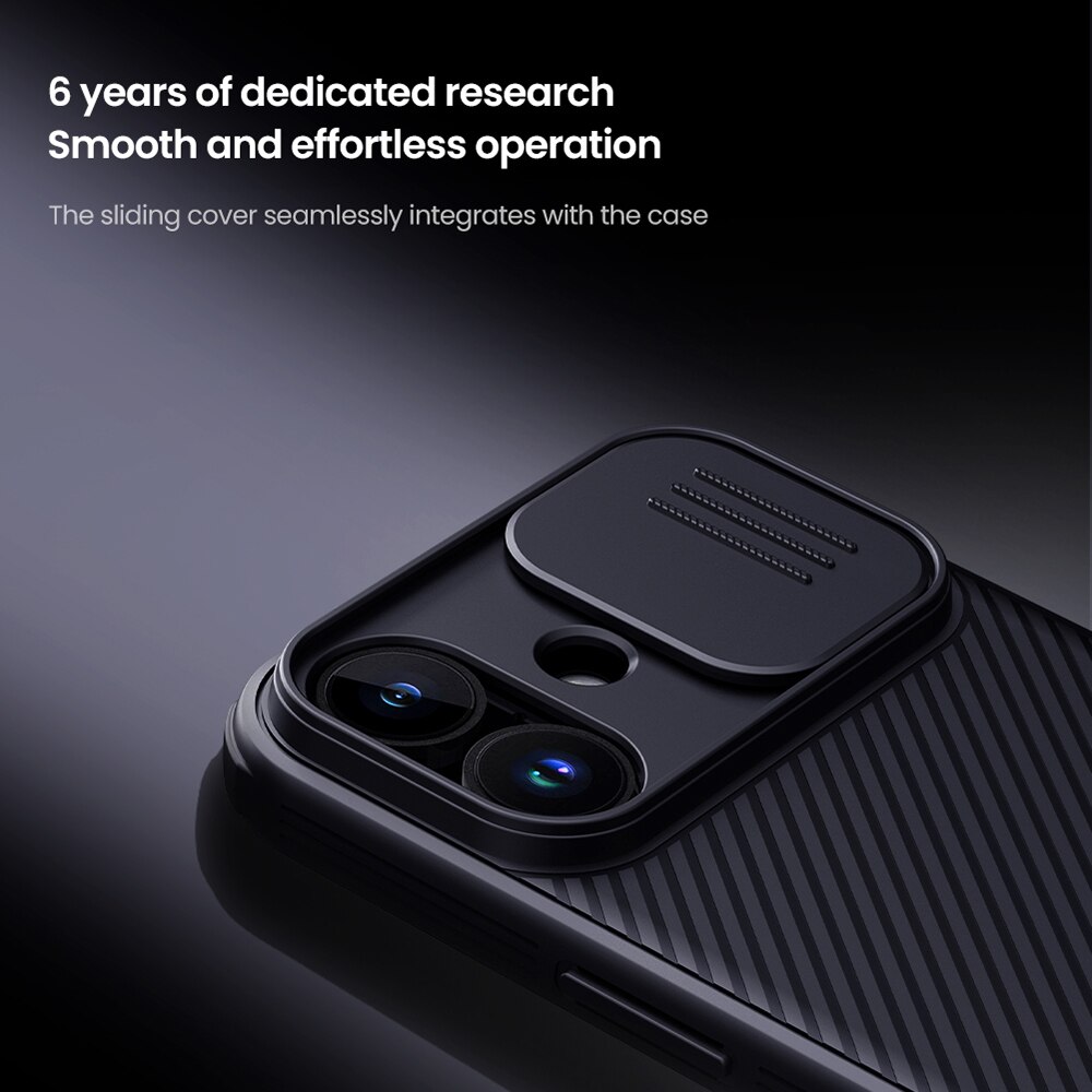 CamShield Case iPhone 17 Zwart