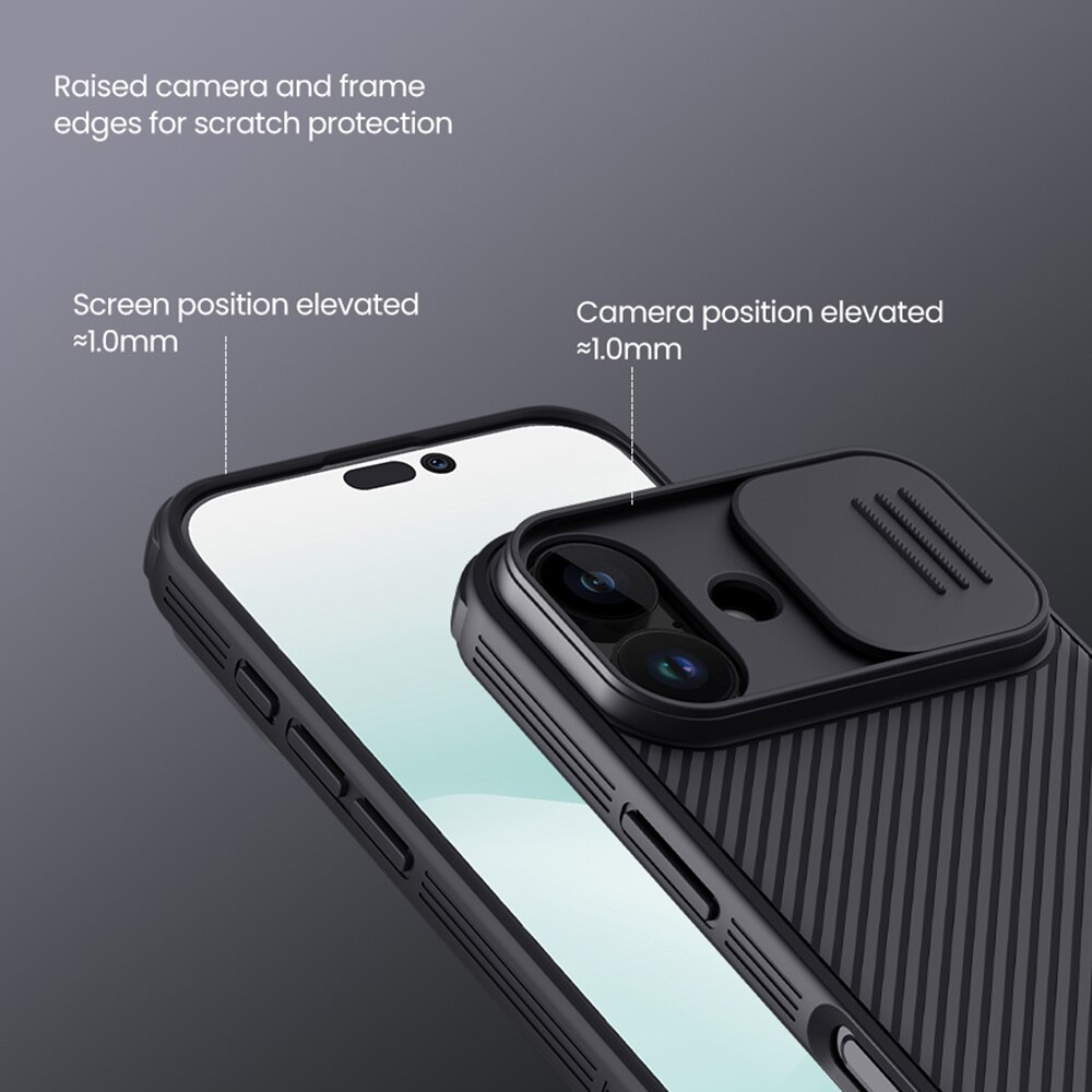 CamShield Case iPhone 17 Zwart