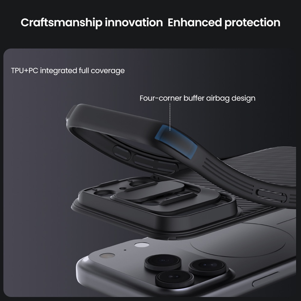 CamShield Case iPhone 17 Pro Groen