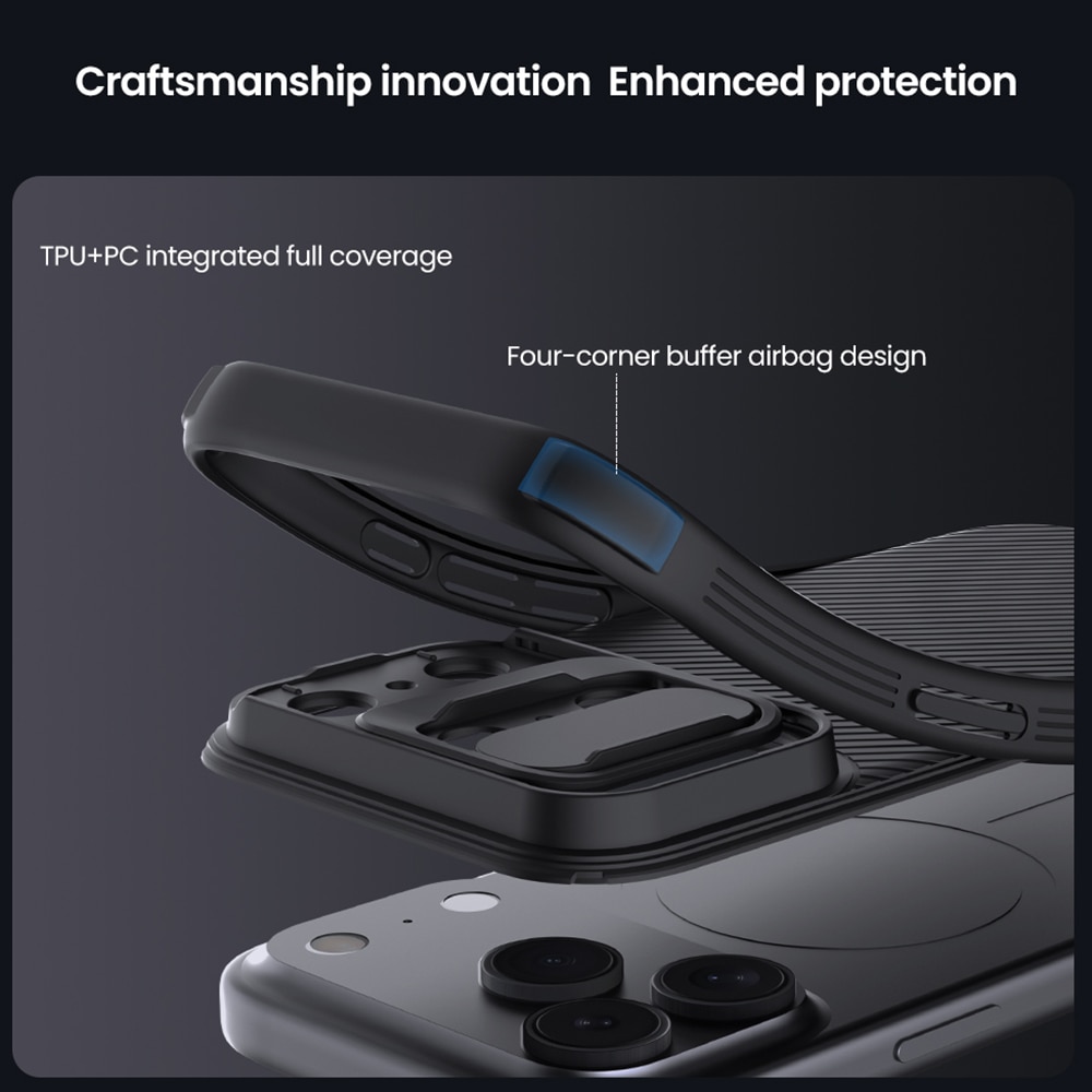 CamShield Case iPhone 17 Pro Max Blauw