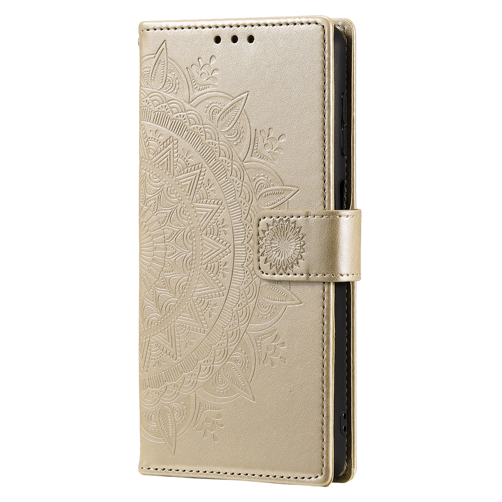 Xiaomi Redmi 15C Leren Mandalahoesje Goud