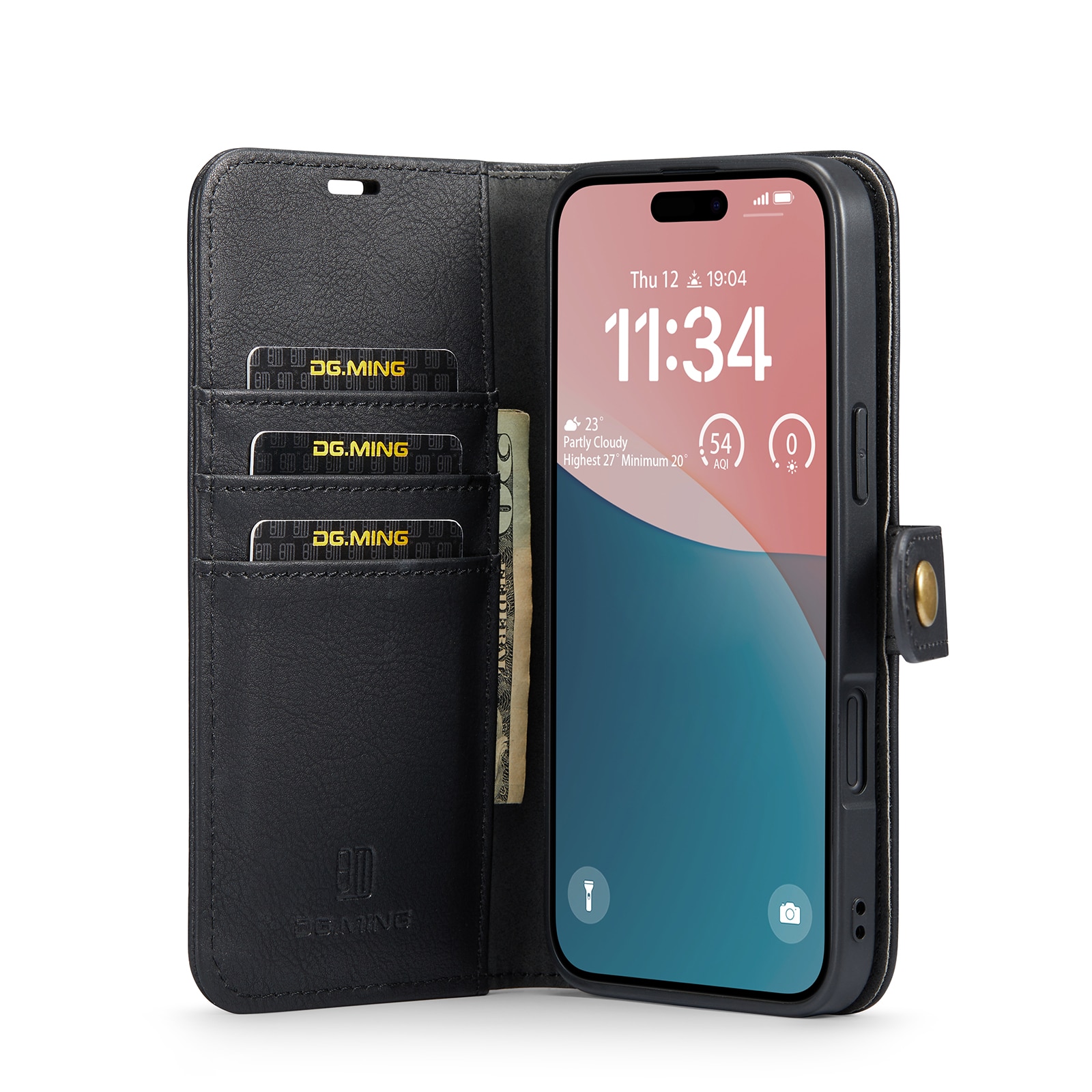 Magnet Wallet iPhone 17 Black