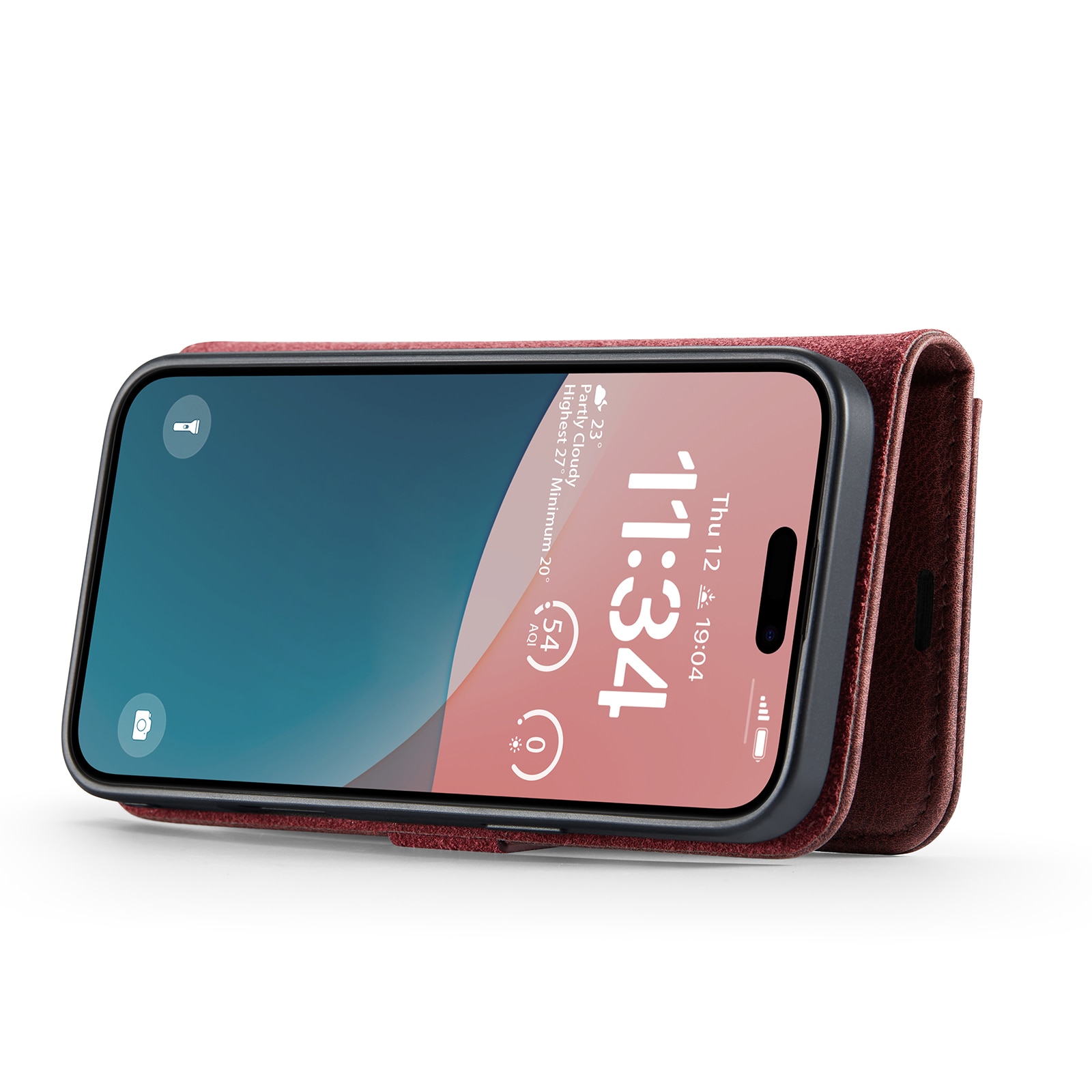 Magnet Wallet iPhone 17 Red