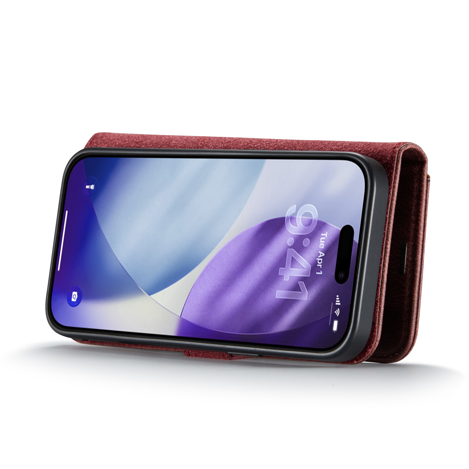 Magnet Wallet iPhone 17 Pro Max Red