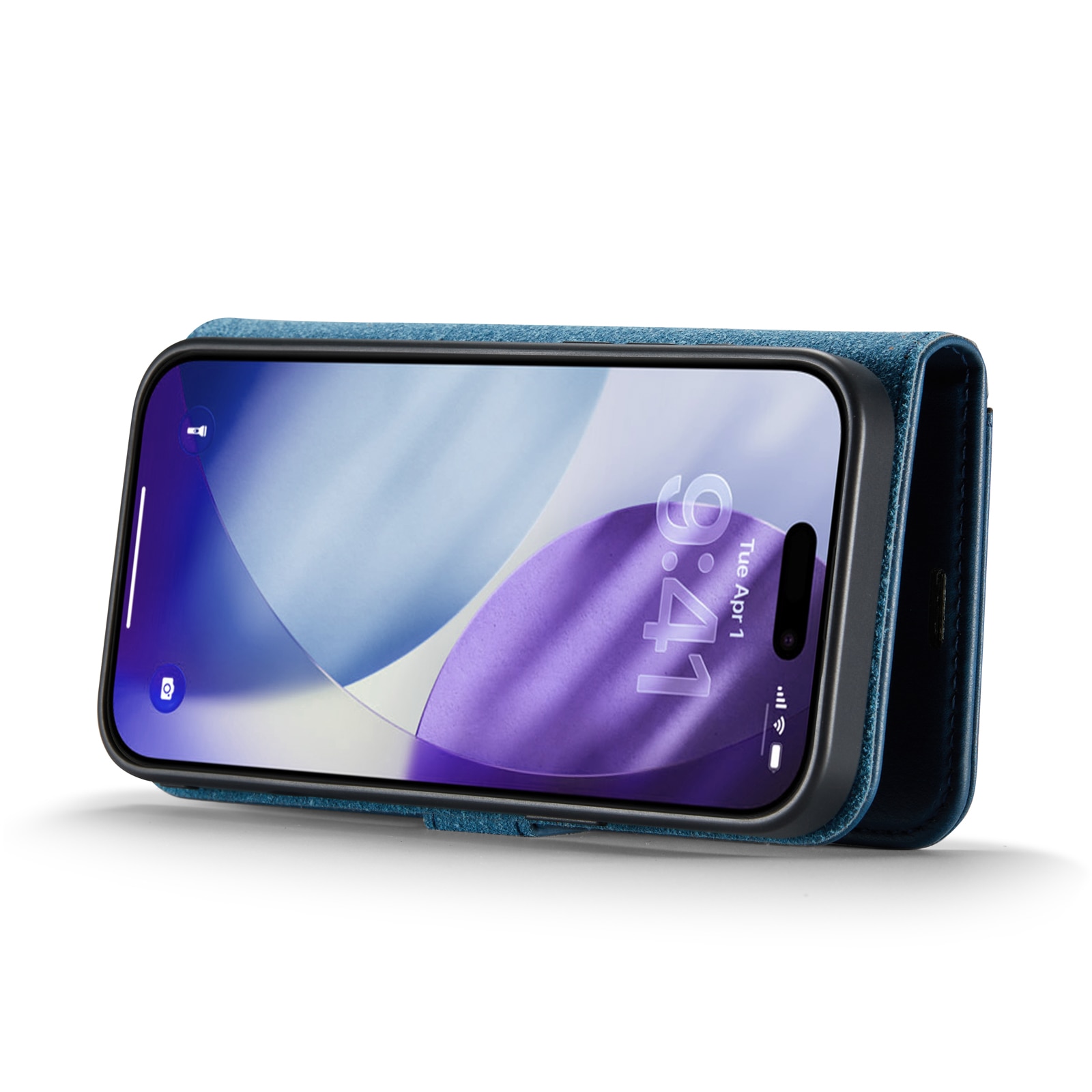 Magnet Wallet iPhone 17 Pro Max Blue