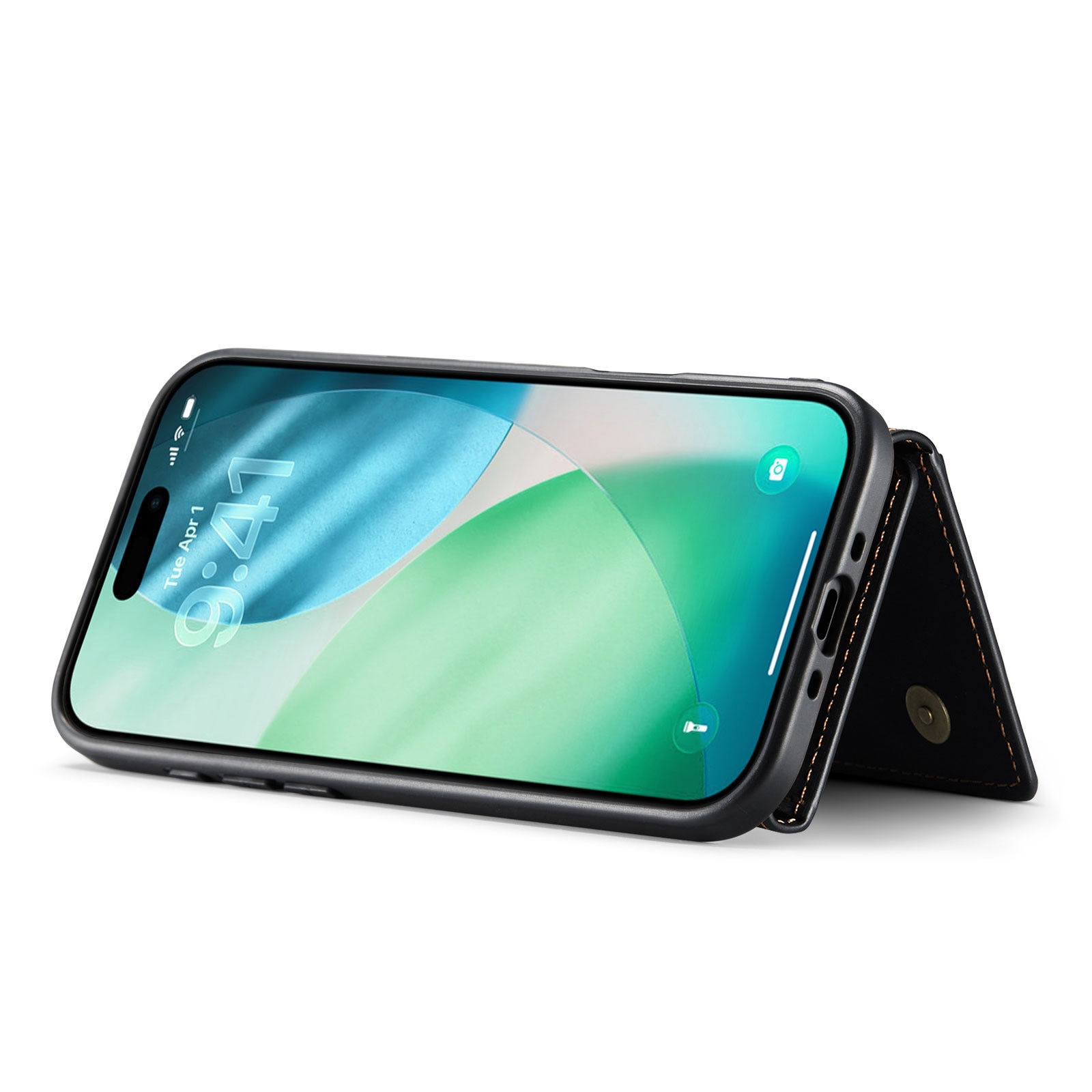 Magnetic Card Slots Case iPhone 17 Air Zwart