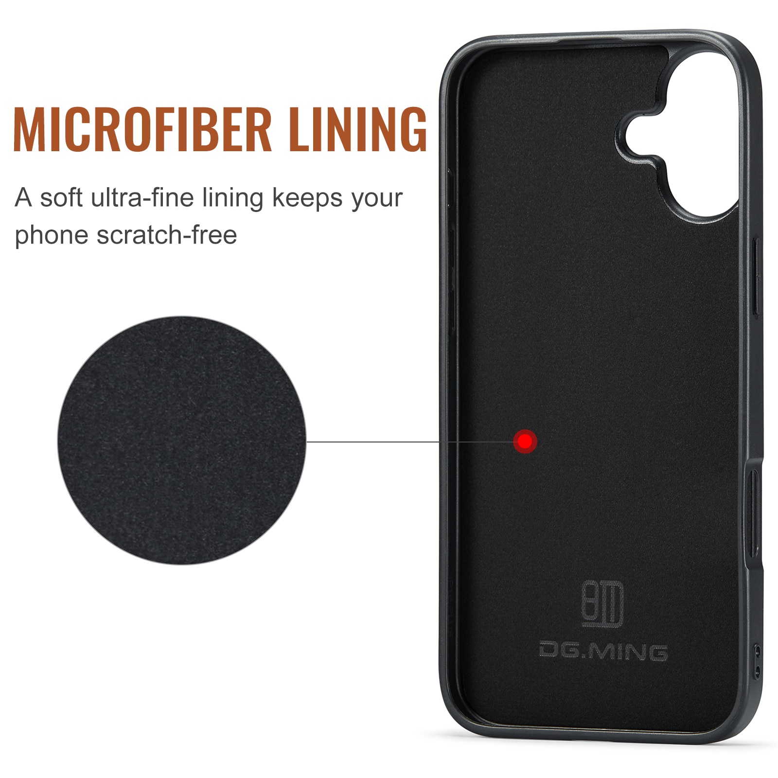 Magnetic Card Slots Case iPhone 17 Zwart