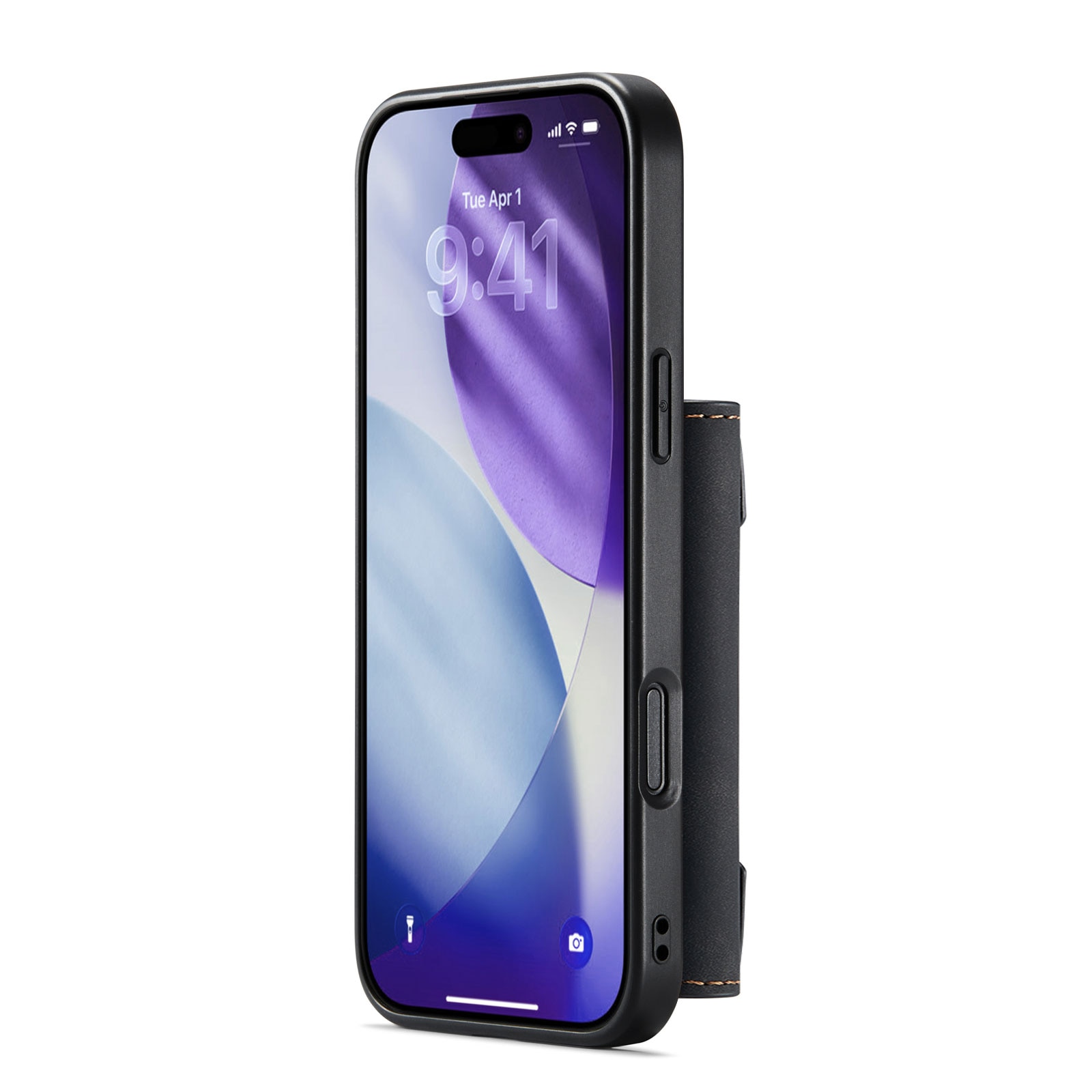 Magnetic Card Slots Case iPhone 17 Pro Max Zwart