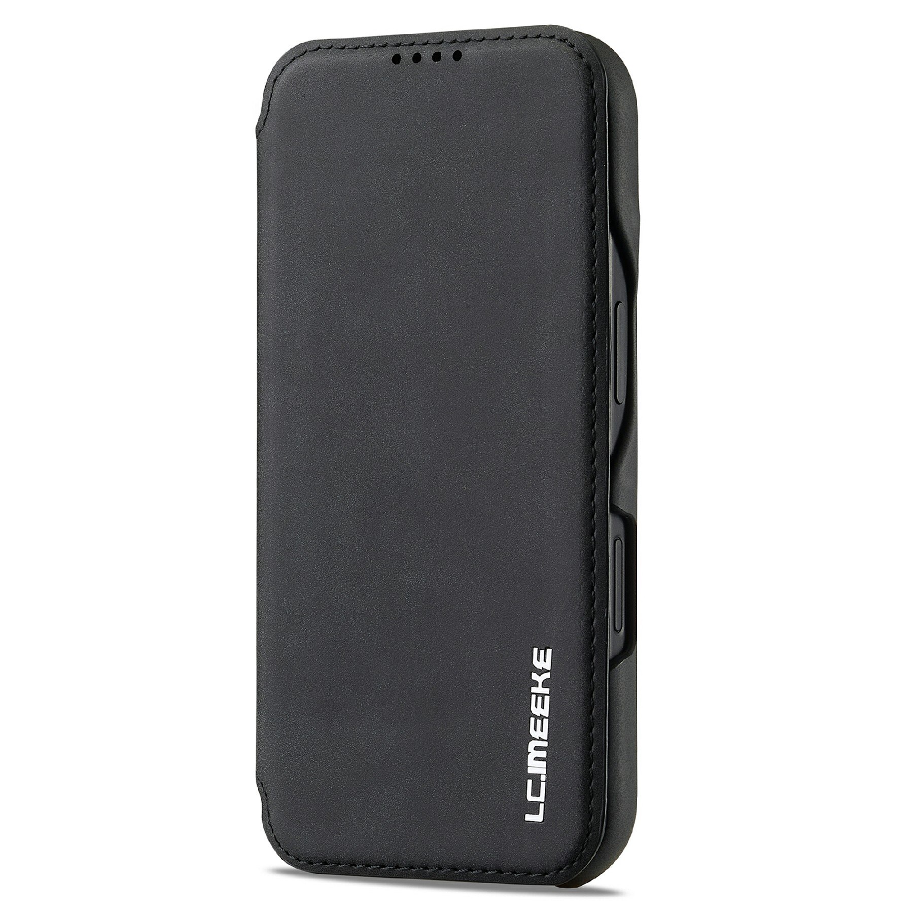 Slim Bookcover hoesje iPhone 17 zwart