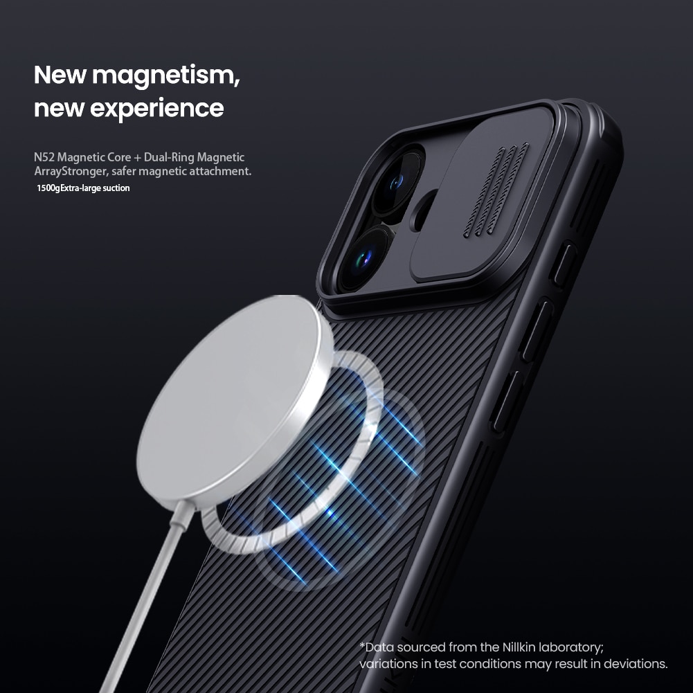 CamShield Case MagSafe iPhone 17 Zwart