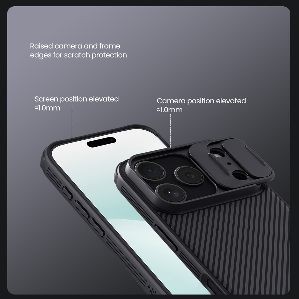 CamShield Case MagSafe iPhone 17 Pro Zwart
