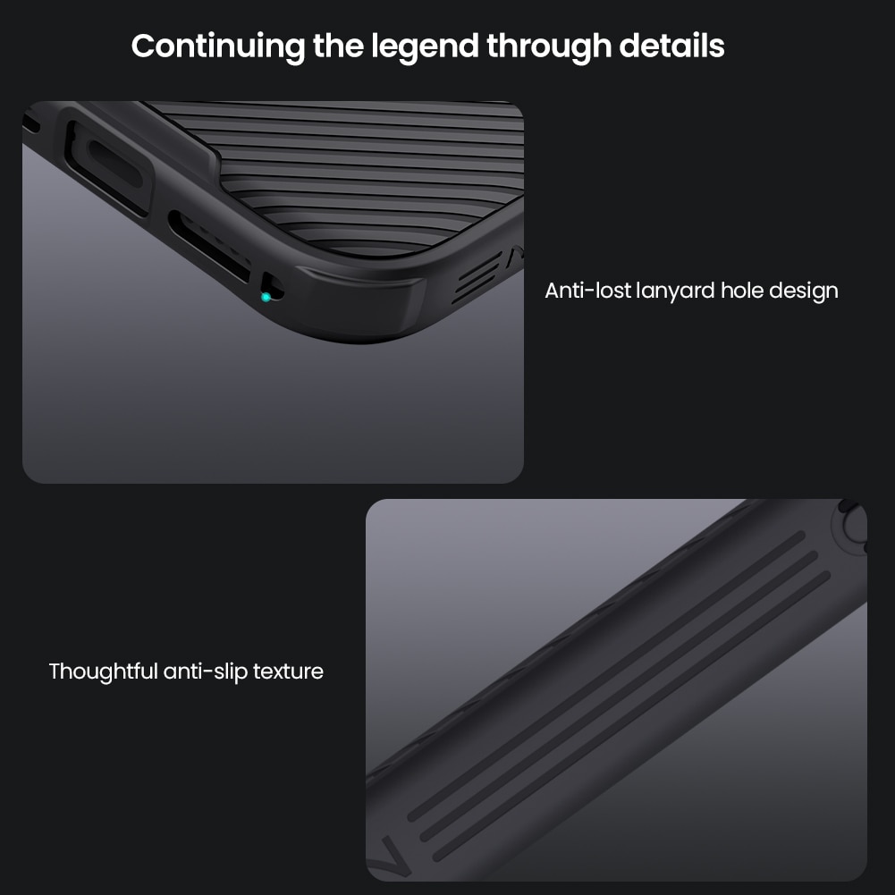 CamShield Case MagSafe iPhone 17 Pro Zwart