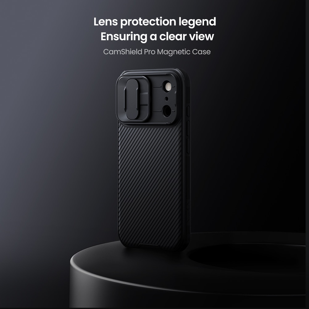 CamShield Case MagSafe iPhone 17 Pro Zwart