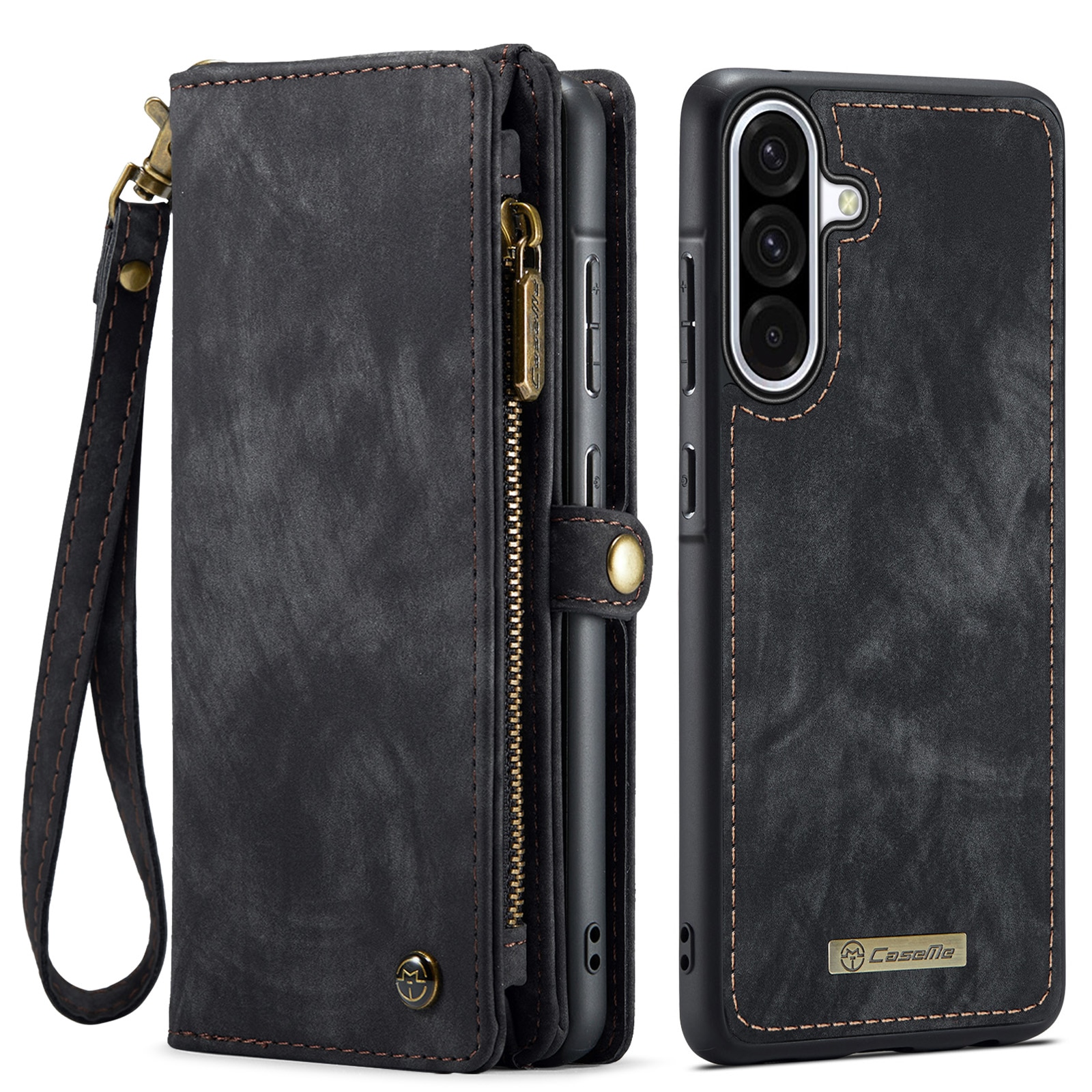 Multi-slot Hoesje Samsung Galaxy A17 Grijs