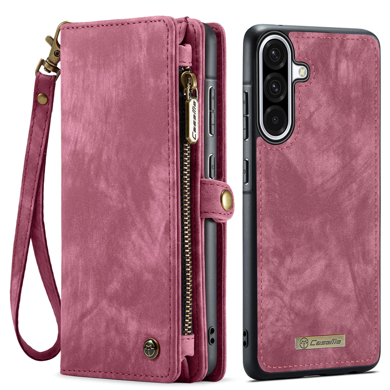 Multi-slot Hoesje Samsung Galaxy A17 Rood