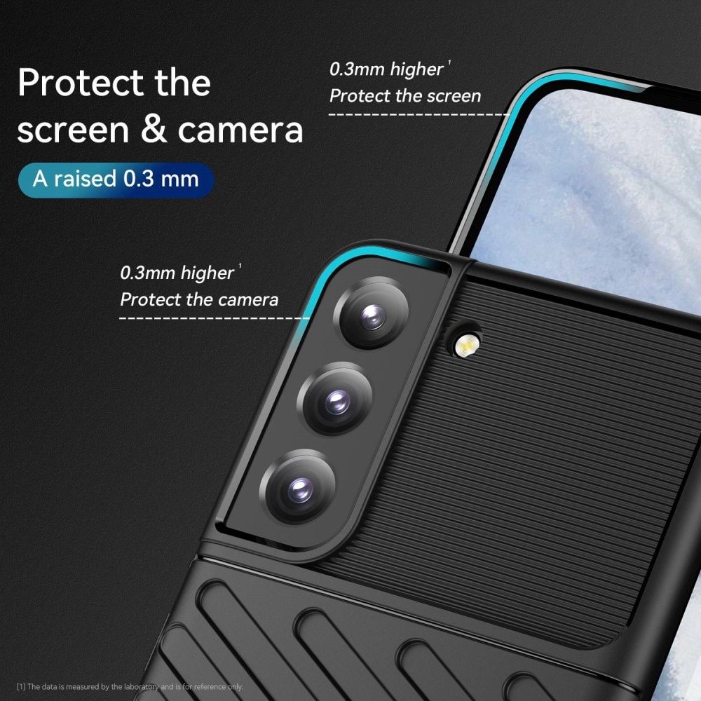 Samsung Galaxy S23 Plus Thunder TPU Case zwart
