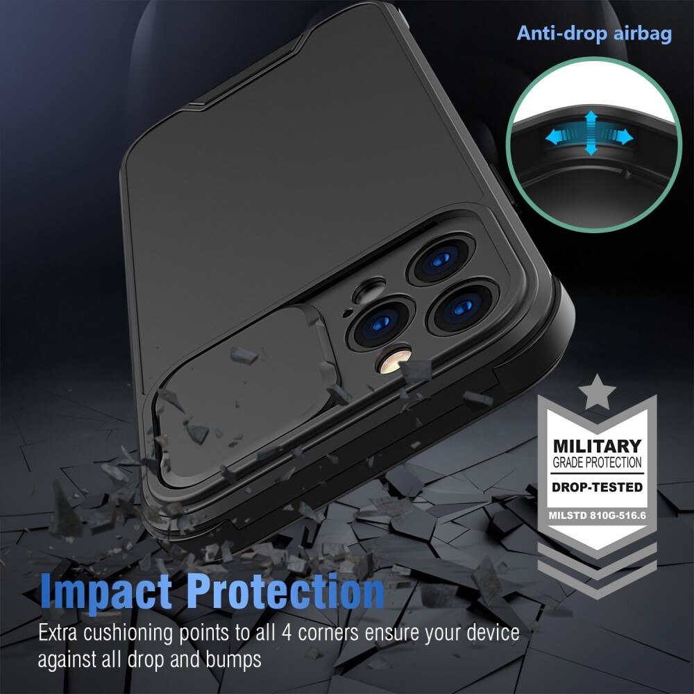 iPhone 14 Pro Max Backcover hoesje Zwart