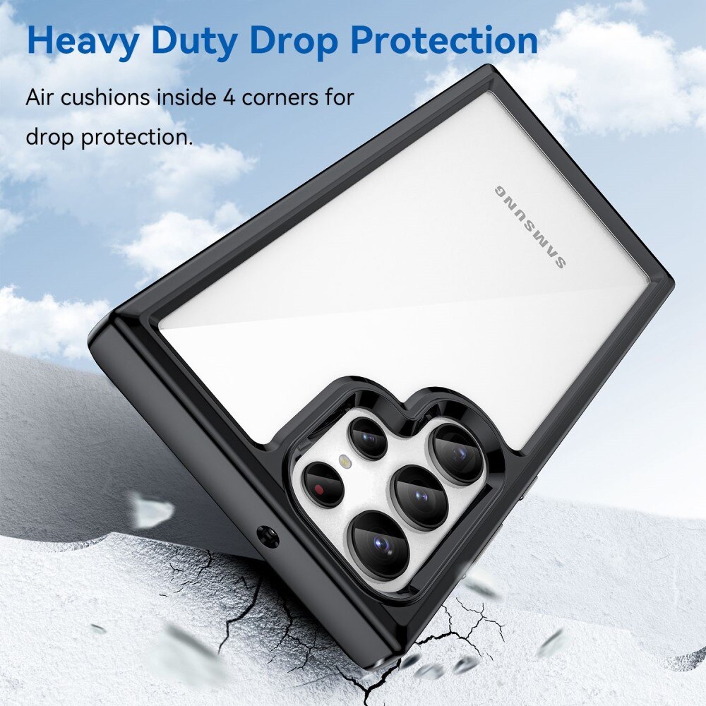 Hybridcase Samsung Galaxy S23 Ultra transparant