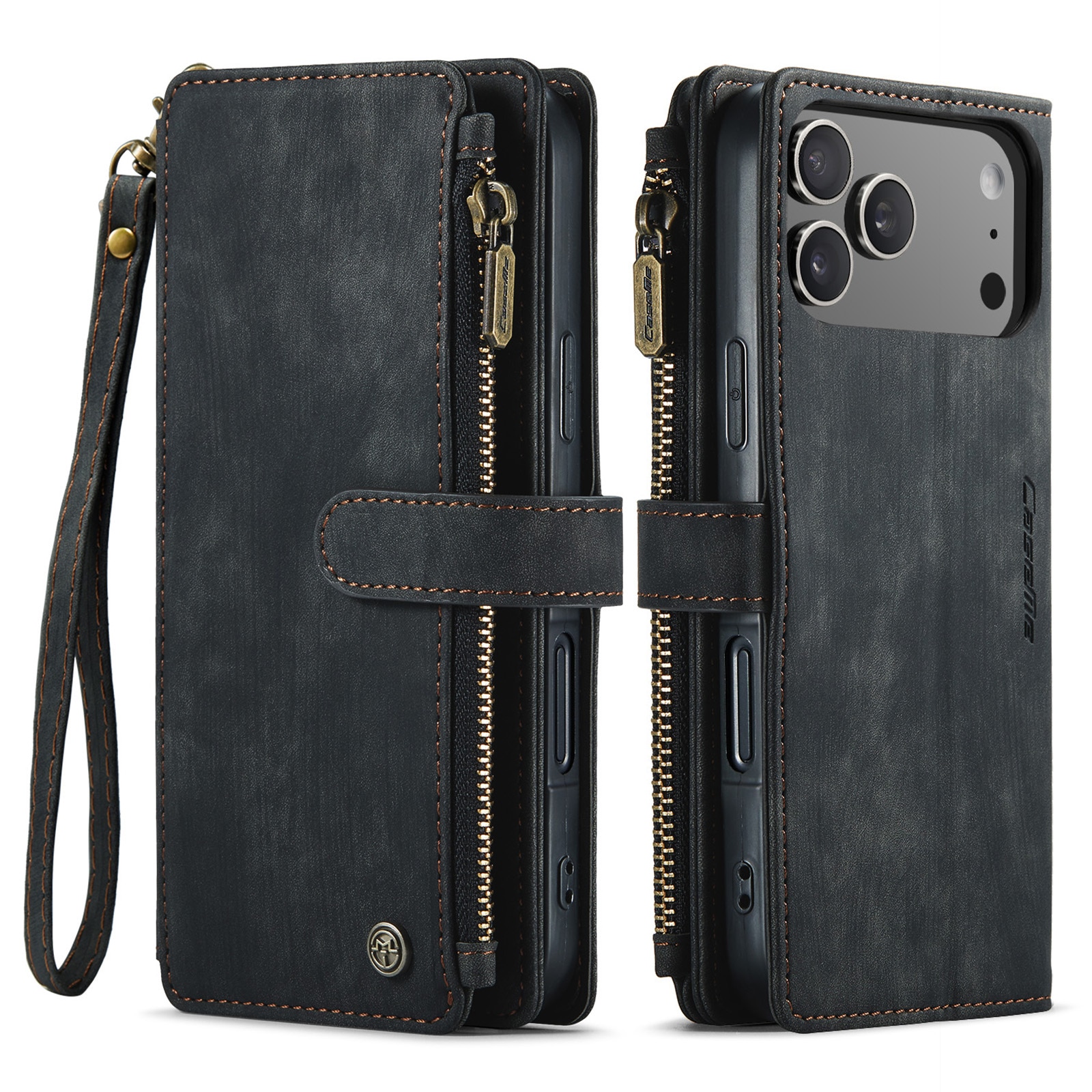 Multi-slot Hoesje iPhone 17 Pro Grijs