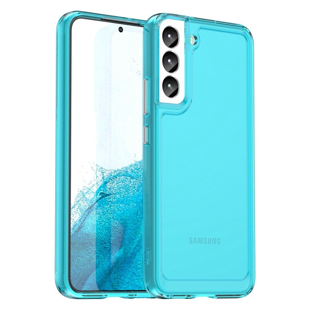 Crystal Hybrid Case Samsung Galaxy S23 blauw