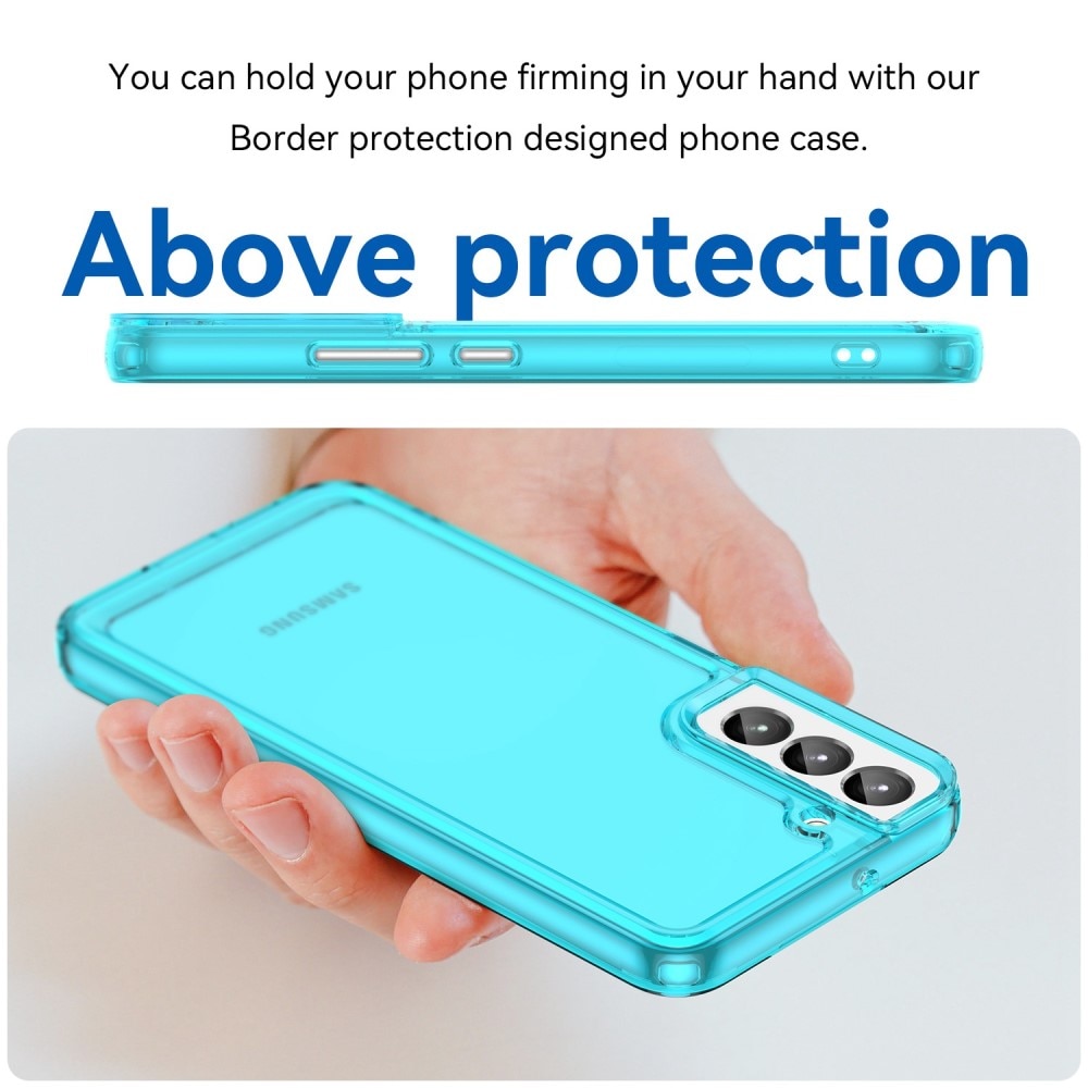 Crystal Hybrid Case Samsung Galaxy S23 blauw