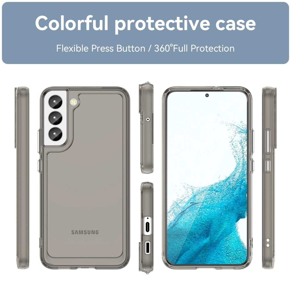 Crystal Hybrid Case Samsung Galaxy S23 Plus grijs