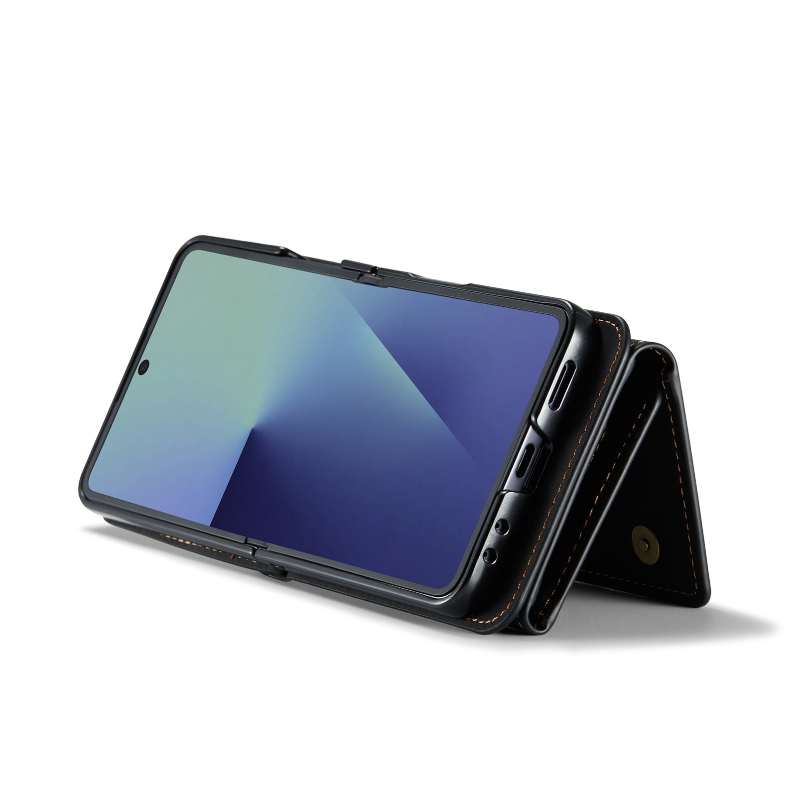 Card Slot Case Samsung Galaxy Z Flip 7 Zwart