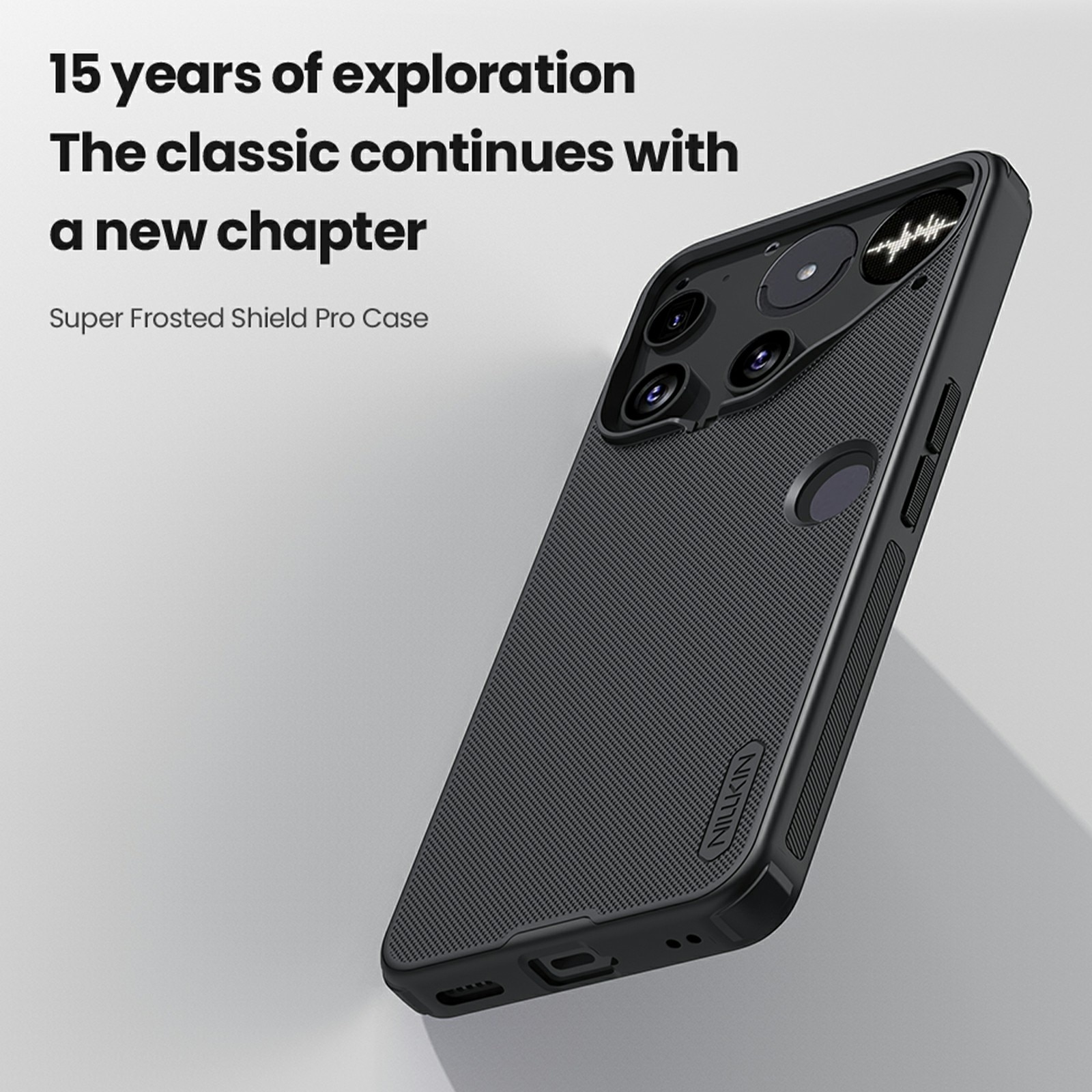 Super Frosted Shield Nothing Phone 3 zwart