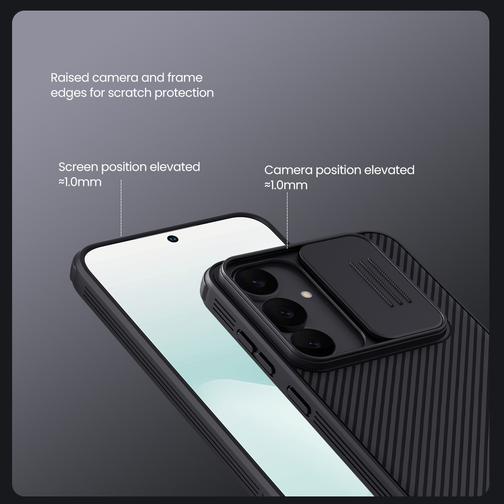 CamShield Case Samsung Galaxy S25 FE Zwart