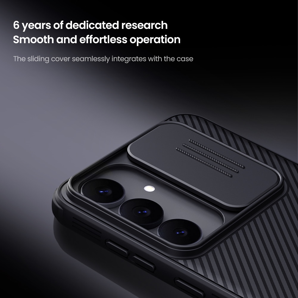 CamShield Case Samsung Galaxy S25 FE Zwart