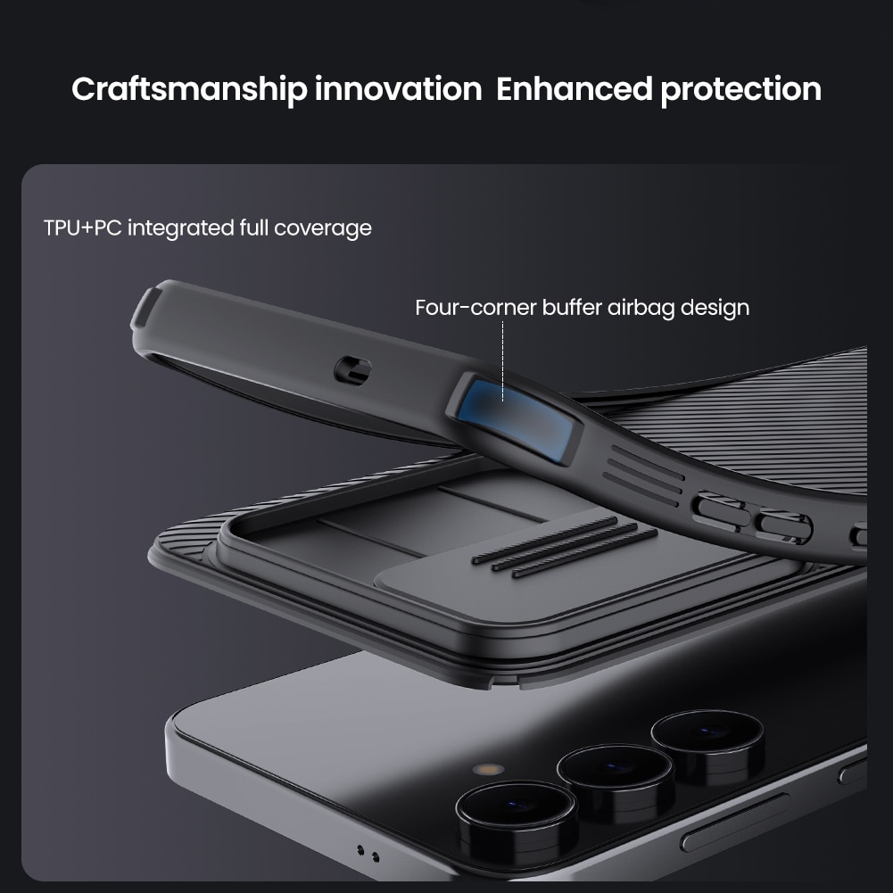 CamShield Case Samsung Galaxy S25 FE Zwart
