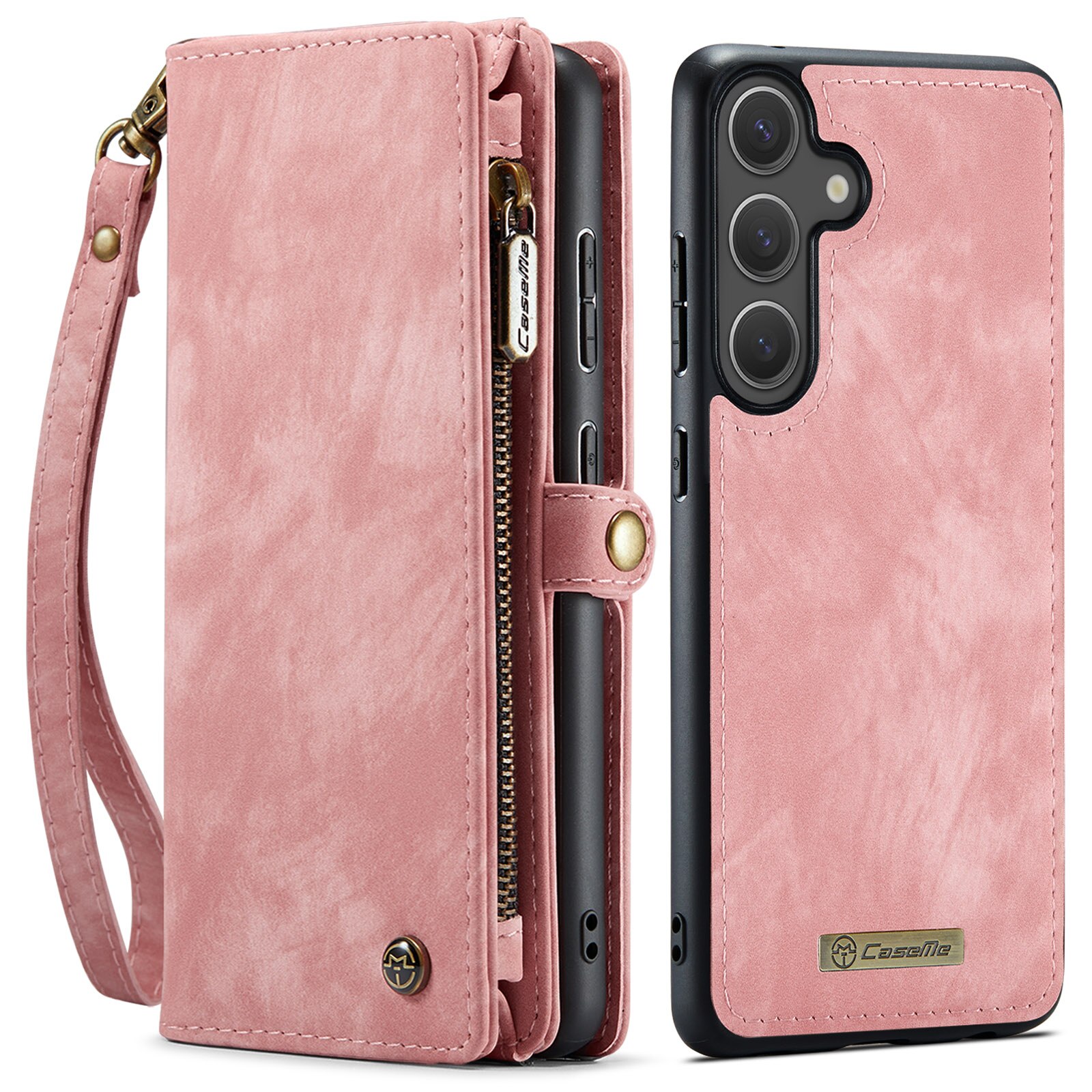 Multi-slot Hoesje Samsung Galaxy S25 FE Roze
