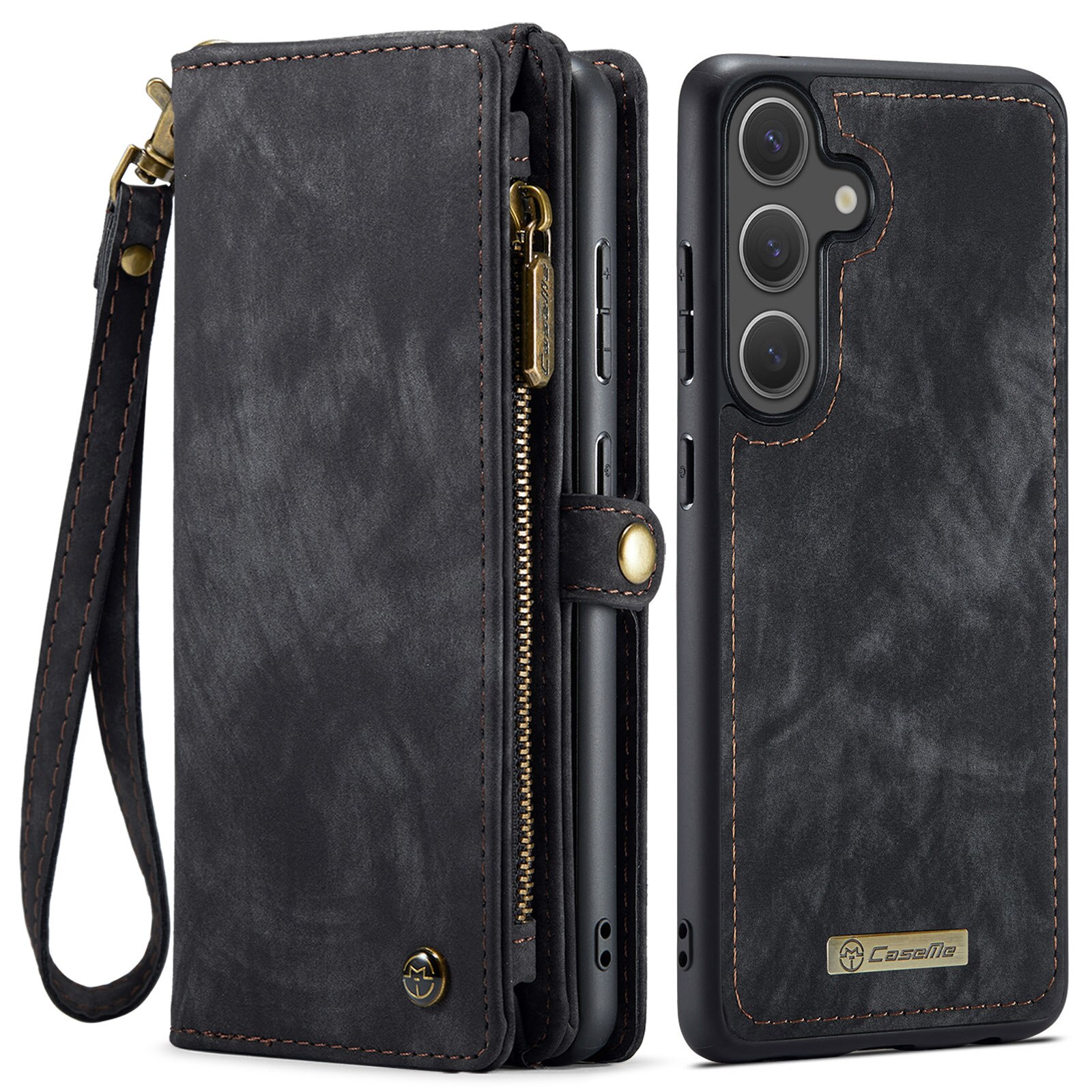 Multi-slot Hoesje Samsung Galaxy S25 FE Grijs