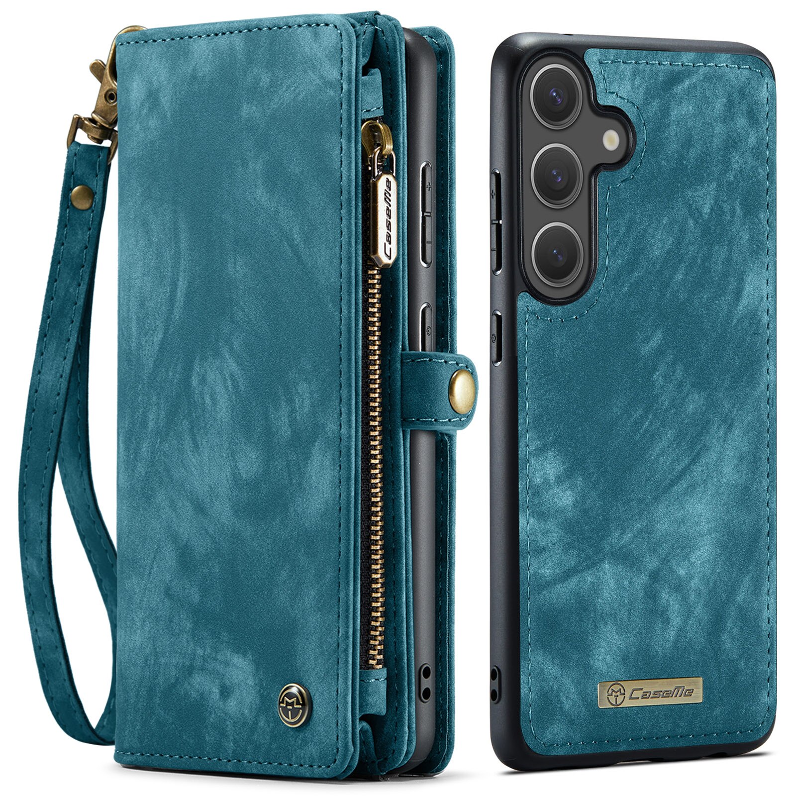 Multi-slot Hoesje Samsung Galaxy S25 FE Blauw