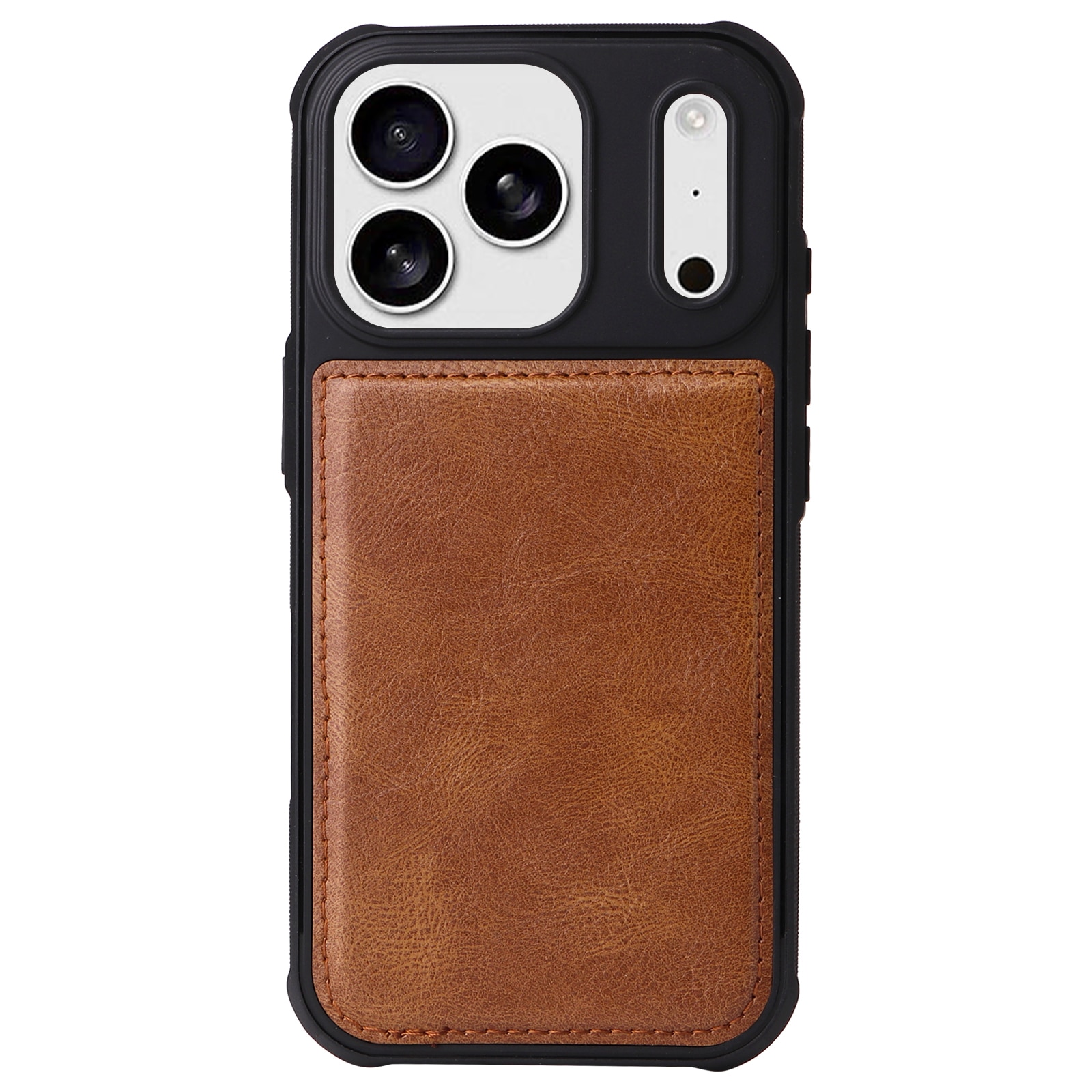 iPhone 17 Pro Max  Magnet Leather Multi-Wallet Bruin