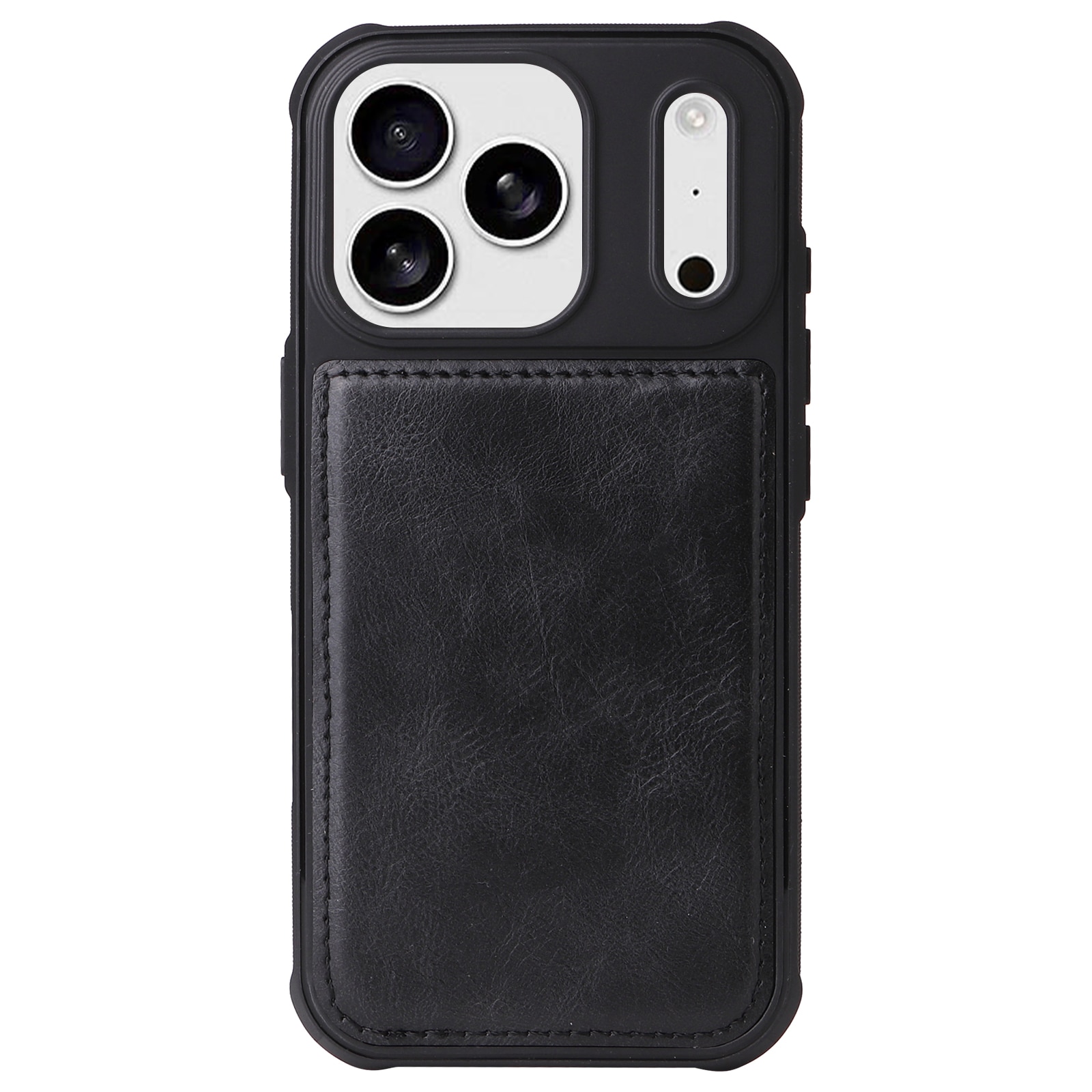 iPhone 17 Pro Max  Magnet Leather Multi-Wallet zwart