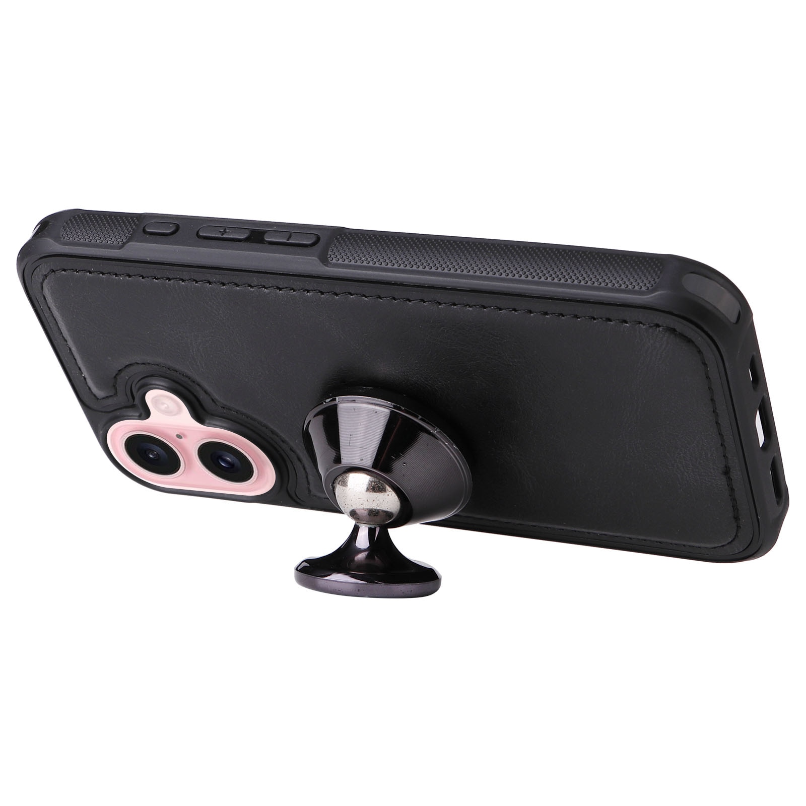 iPhone 17  Magnet Leather Multi-Wallet zwart