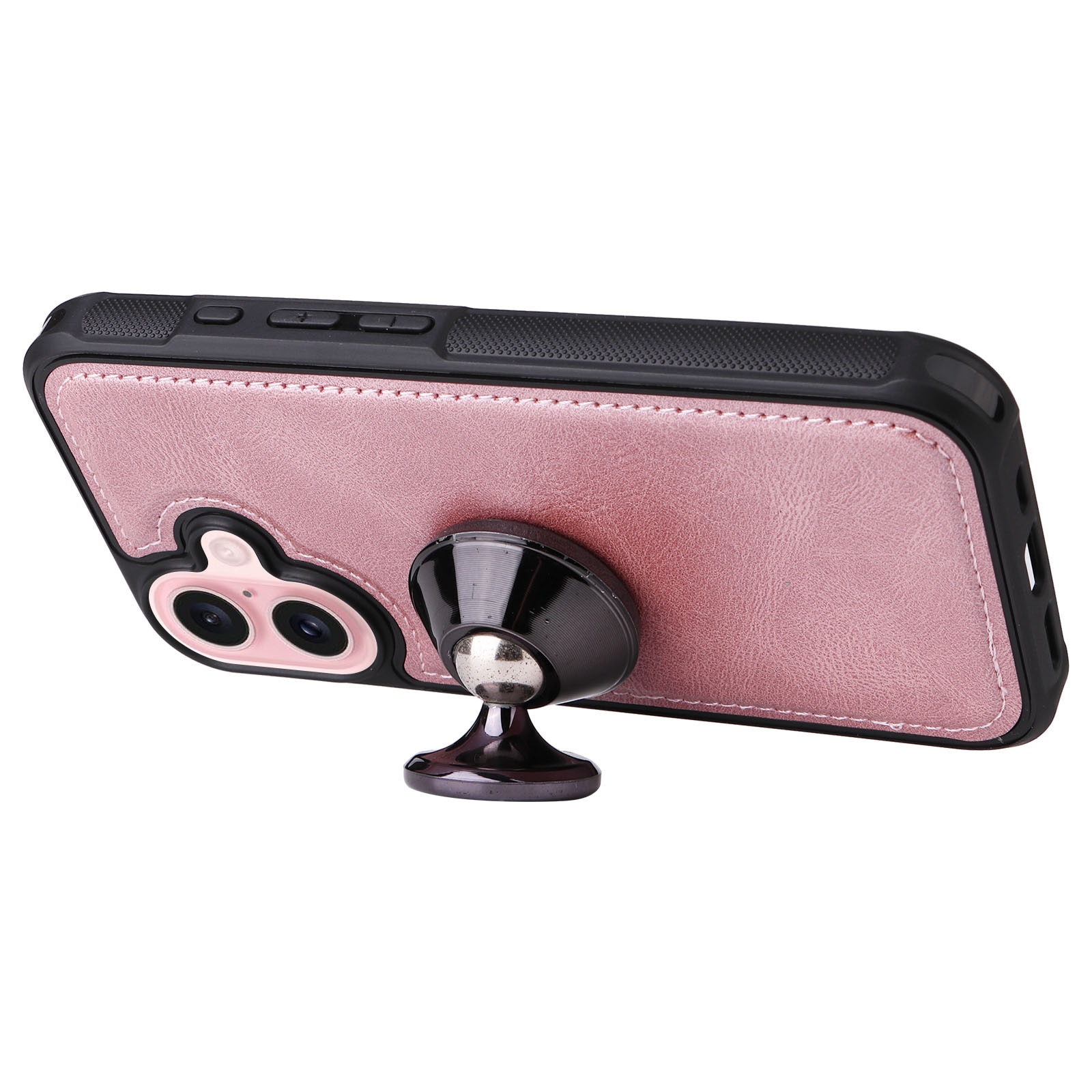 iPhone 17  Magnet Leather Multi-Wallet Roze