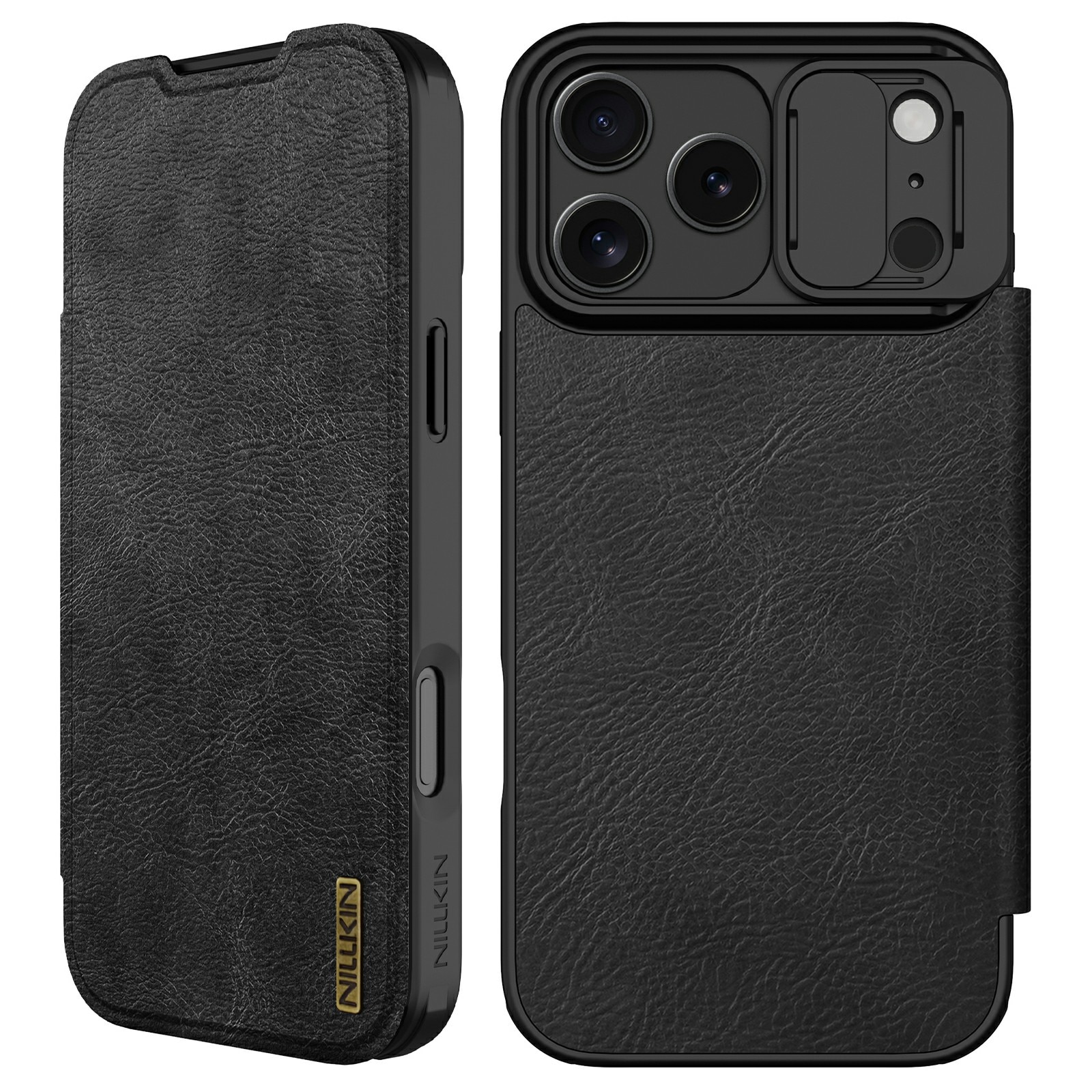 Qin Pro CamShield iPhone 17 Pro Max Zwart