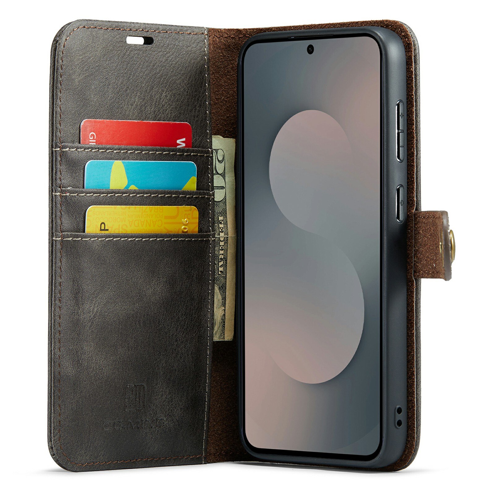 Magnet Wallet Samsung Galaxy S25 FE Brown