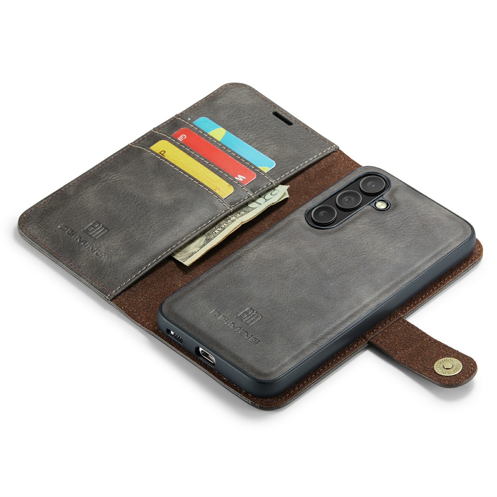 Magnet Wallet Samsung Galaxy S25 FE Brown