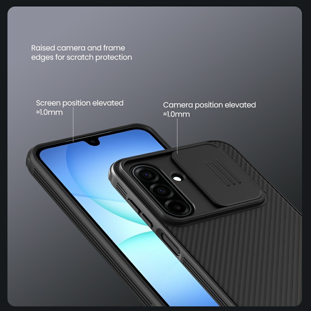 CamShield Case Samsung Galaxy A17 Zwart