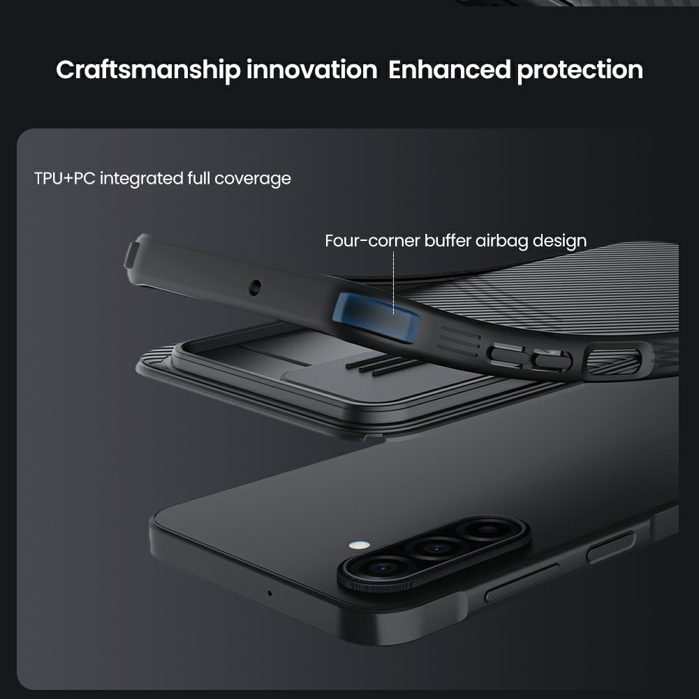 CamShield Case Samsung Galaxy A17 Zwart