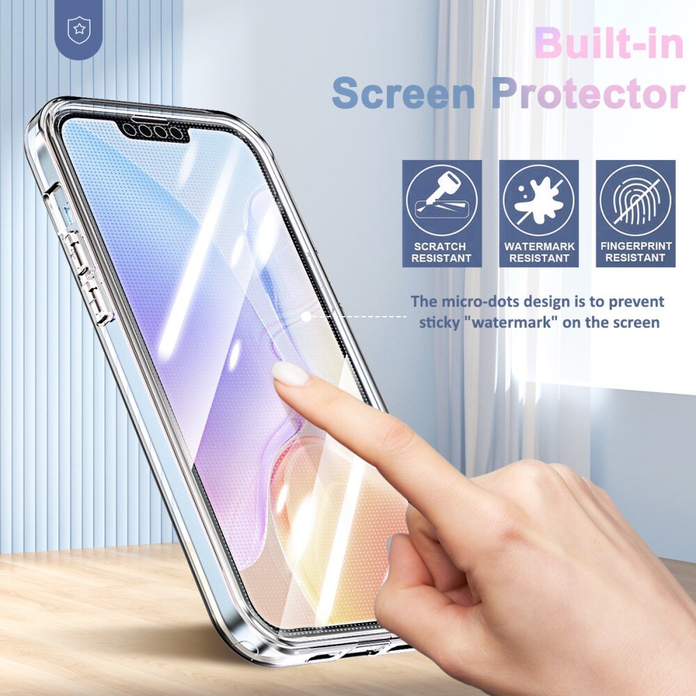 iPhone 14 Plus Full Protection Case transparant