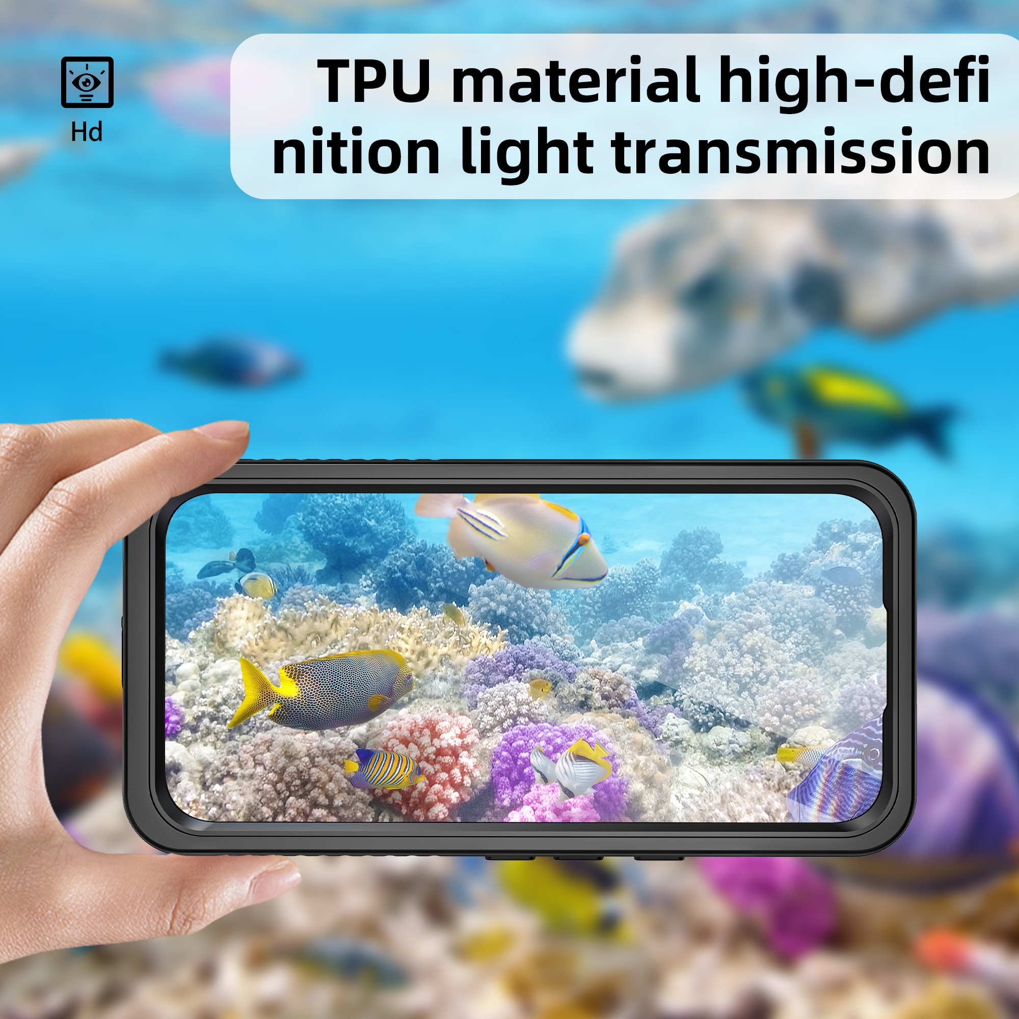 Google Pixel 10 Pro XL Waterdichte Case transparant