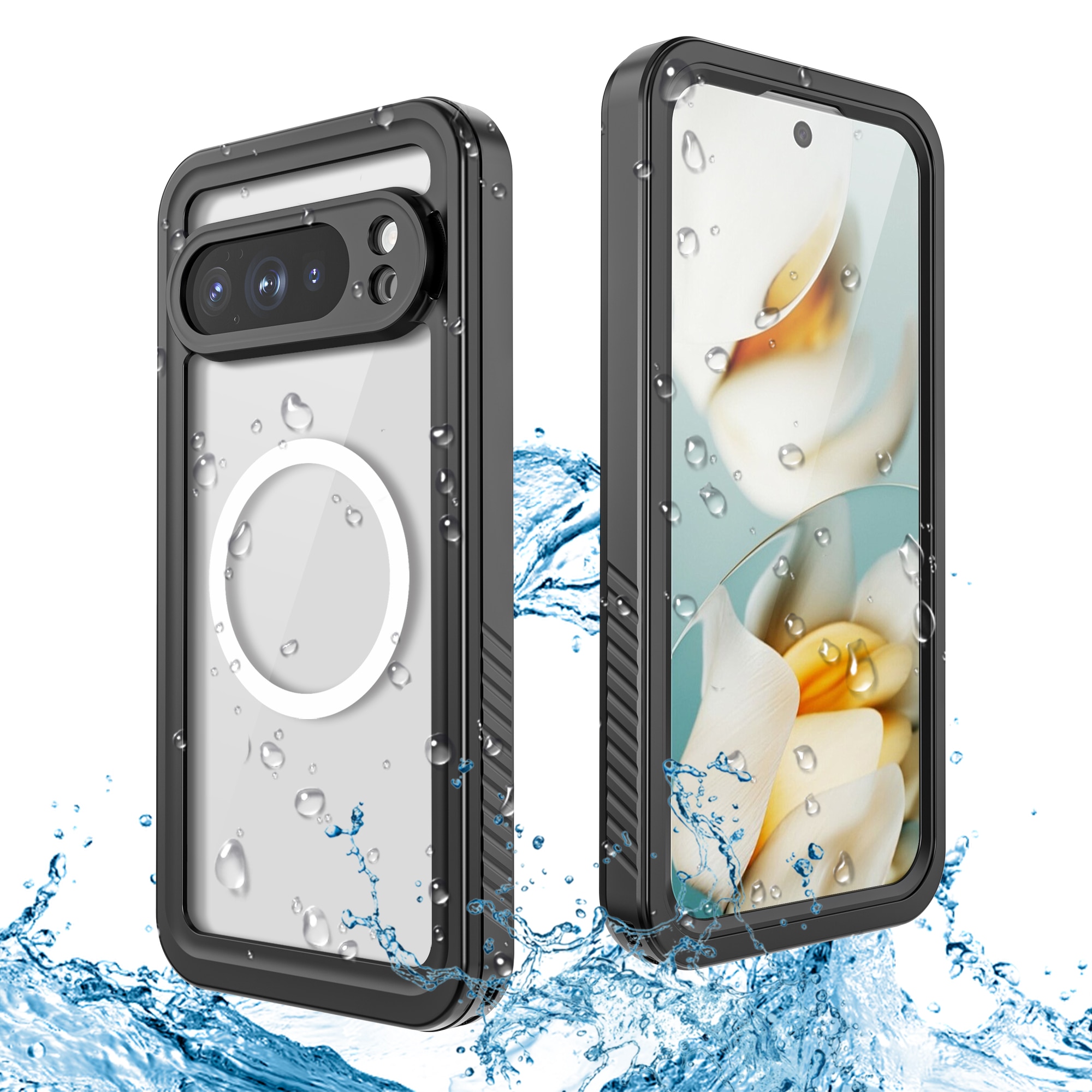 Google Pixel 10 Pro XL Waterdichte Case transparant