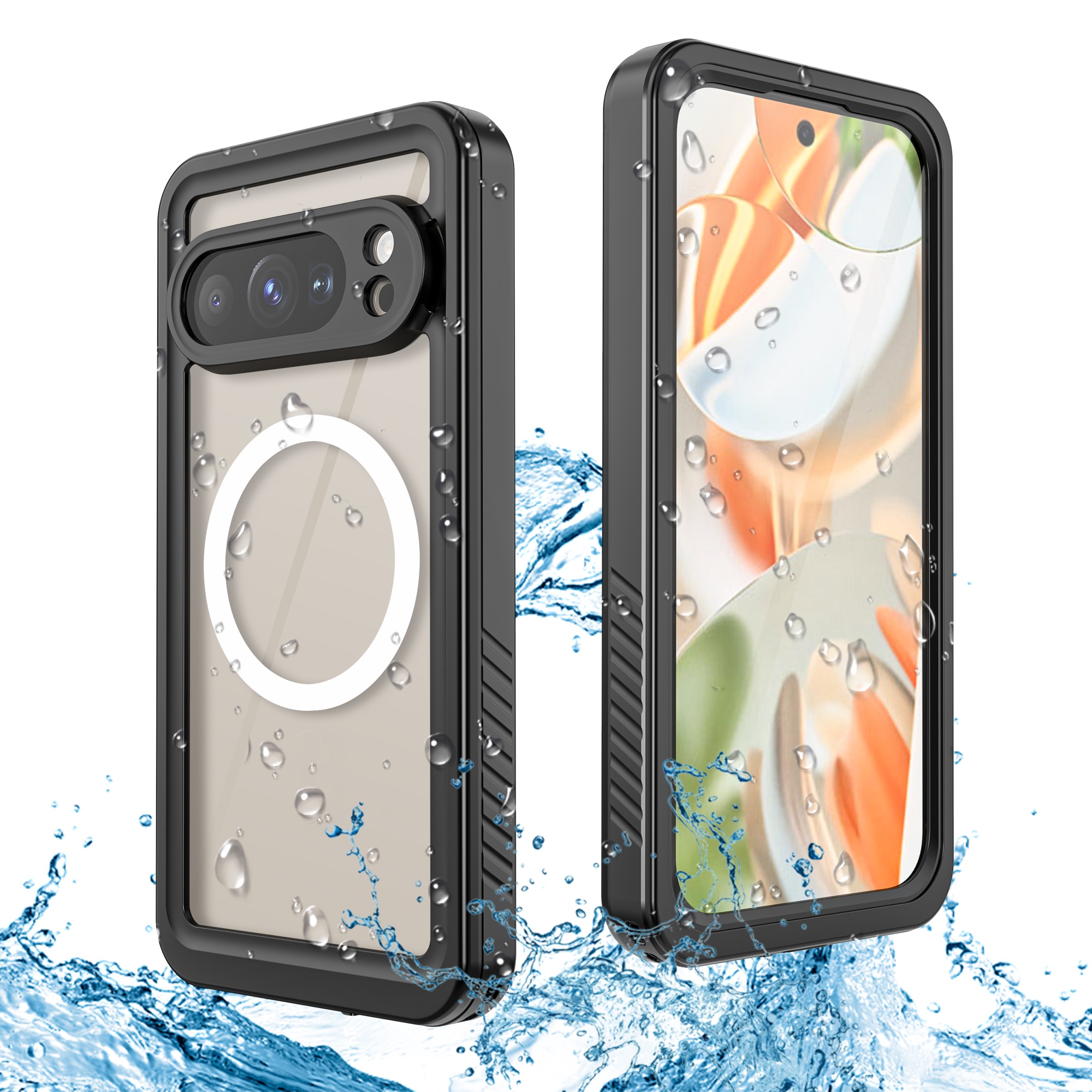 Google Pixel 10 Pro Waterdichte Case transparant